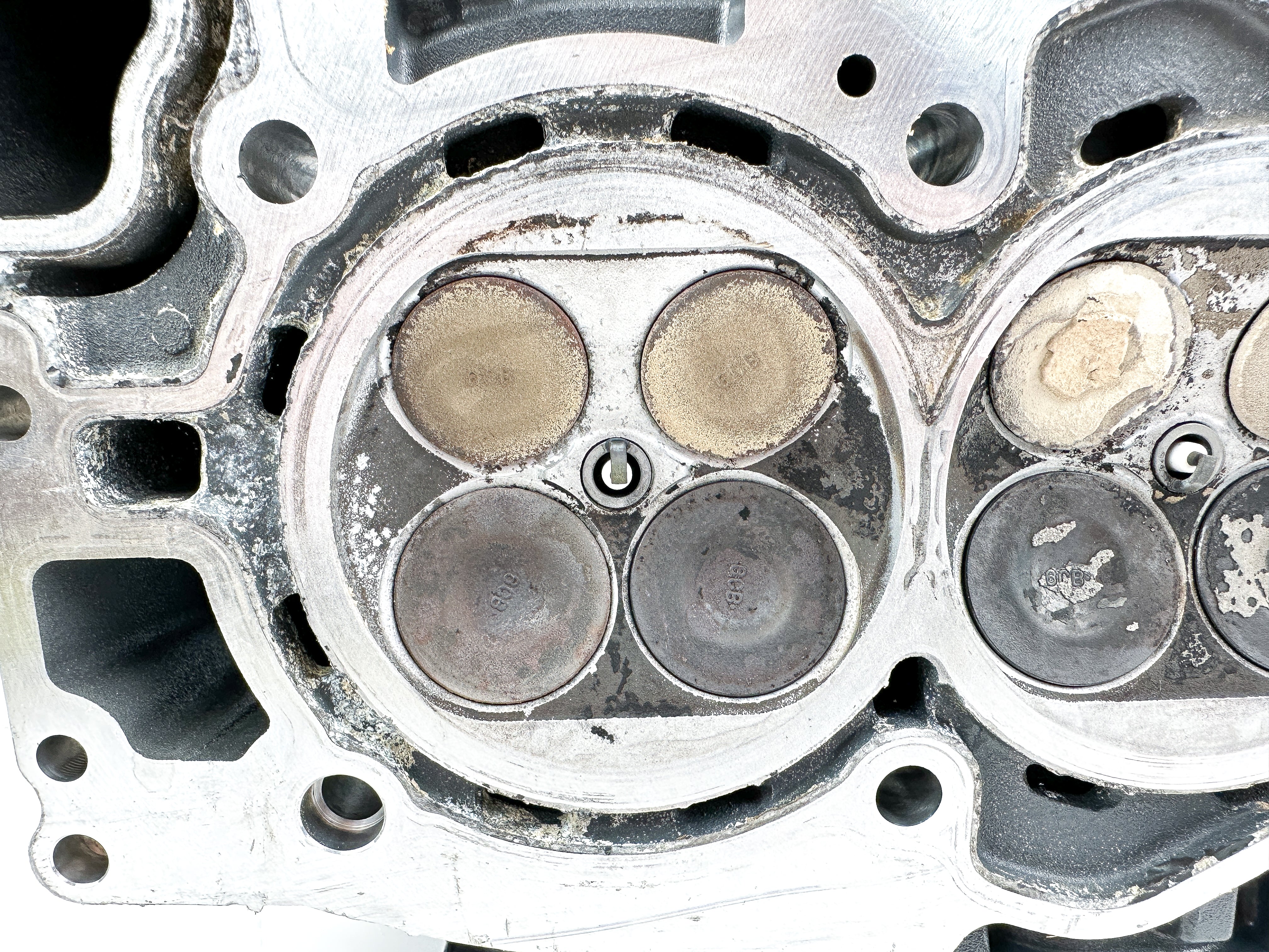 2012 Yamaha 300 HP 4 Stroke Outboard Port Cylinder Head 6CE-W009C-00-9S OEM