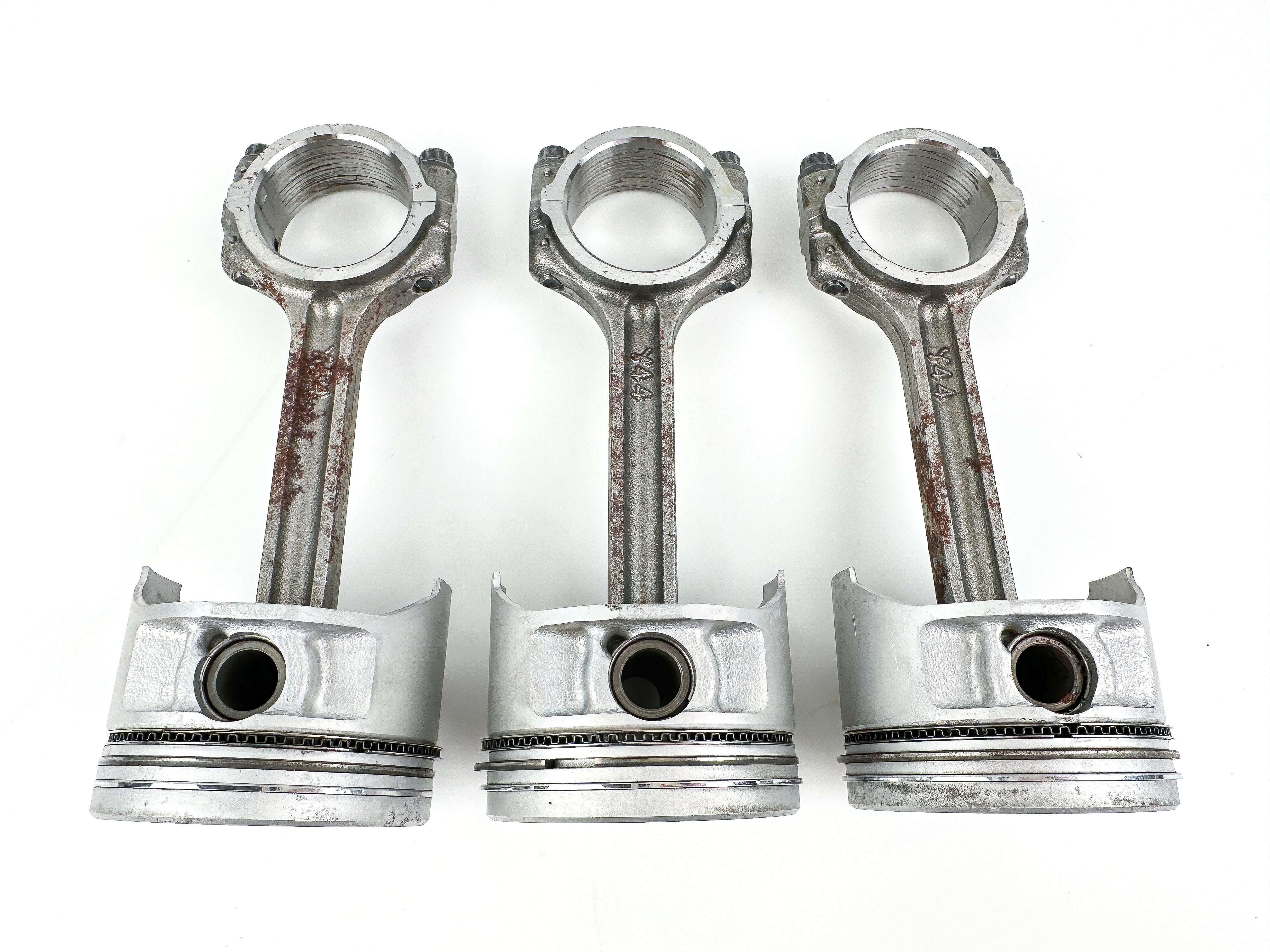 2002 Yamaha 60HP 4 Stroke Outboard Piston & Connecting Rod Assembly Set 3 62Y-11650-10-00