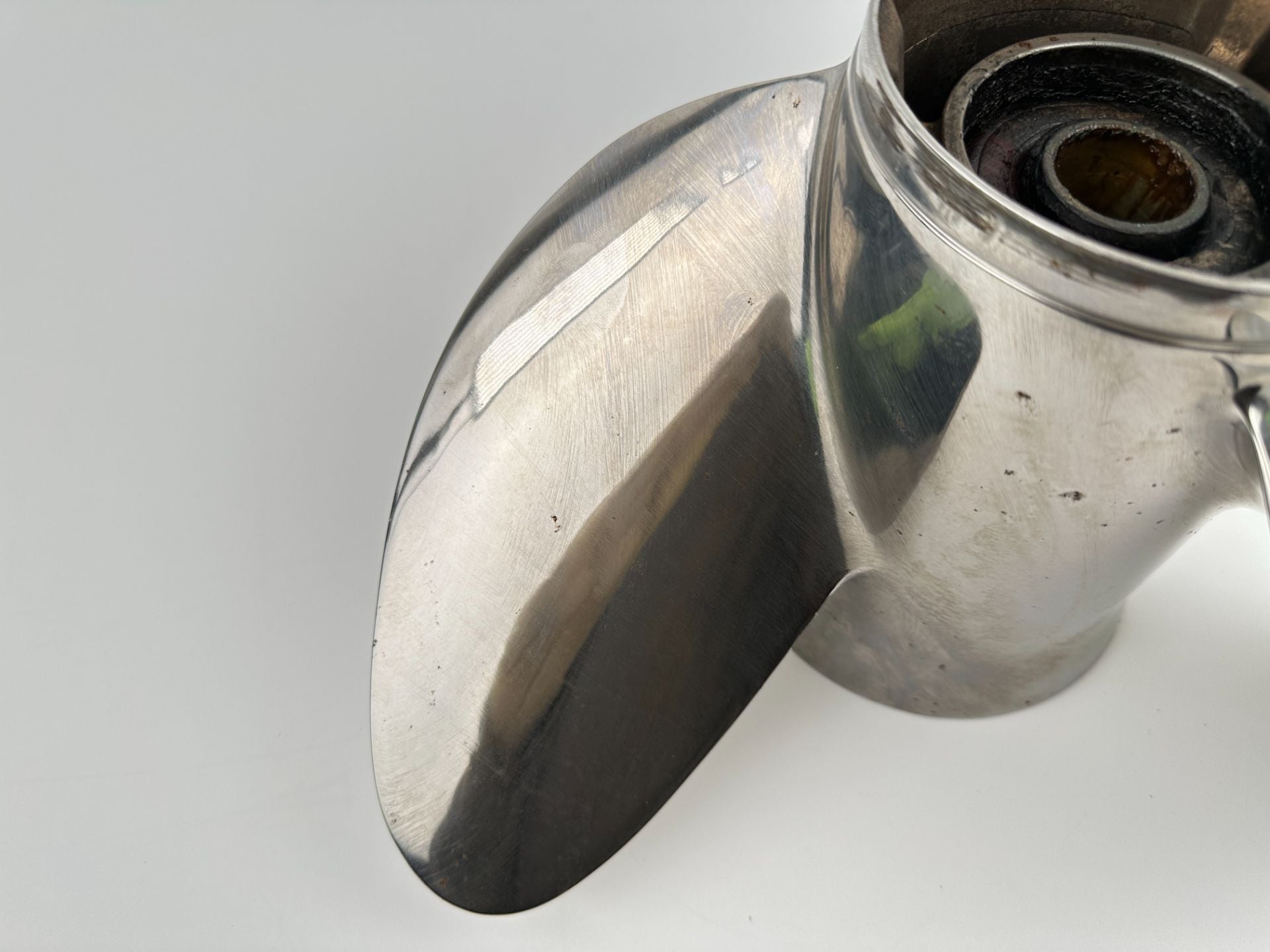 Evinrude Johnson OMC Viper Stainless Steel Prop Propeller 14 3/4" x 19P LH 176630