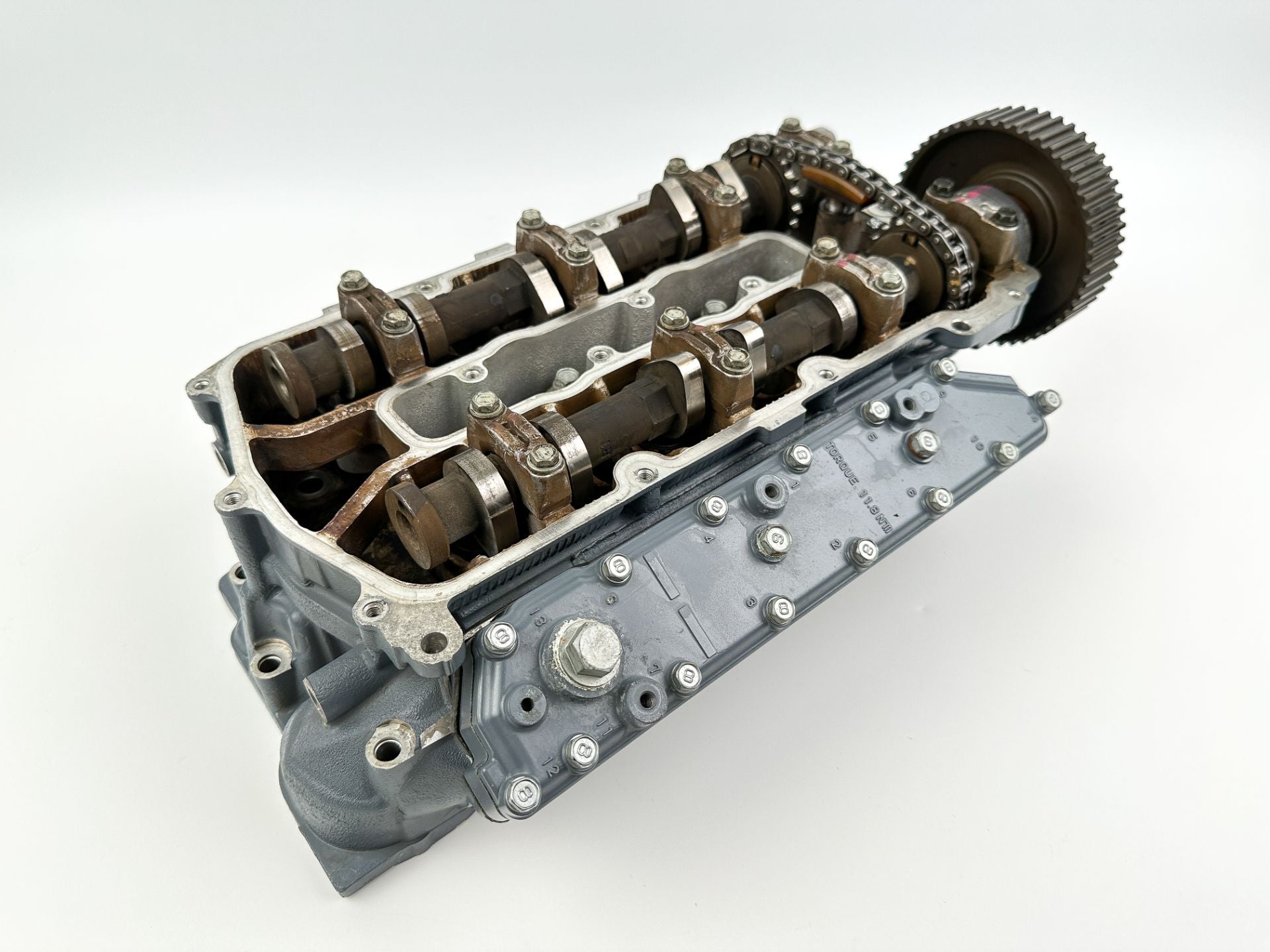 2004 Yamaha 225 HP 4 Stroke Outboard Port Cylinder Head 69J-W009C-02-1S OEM