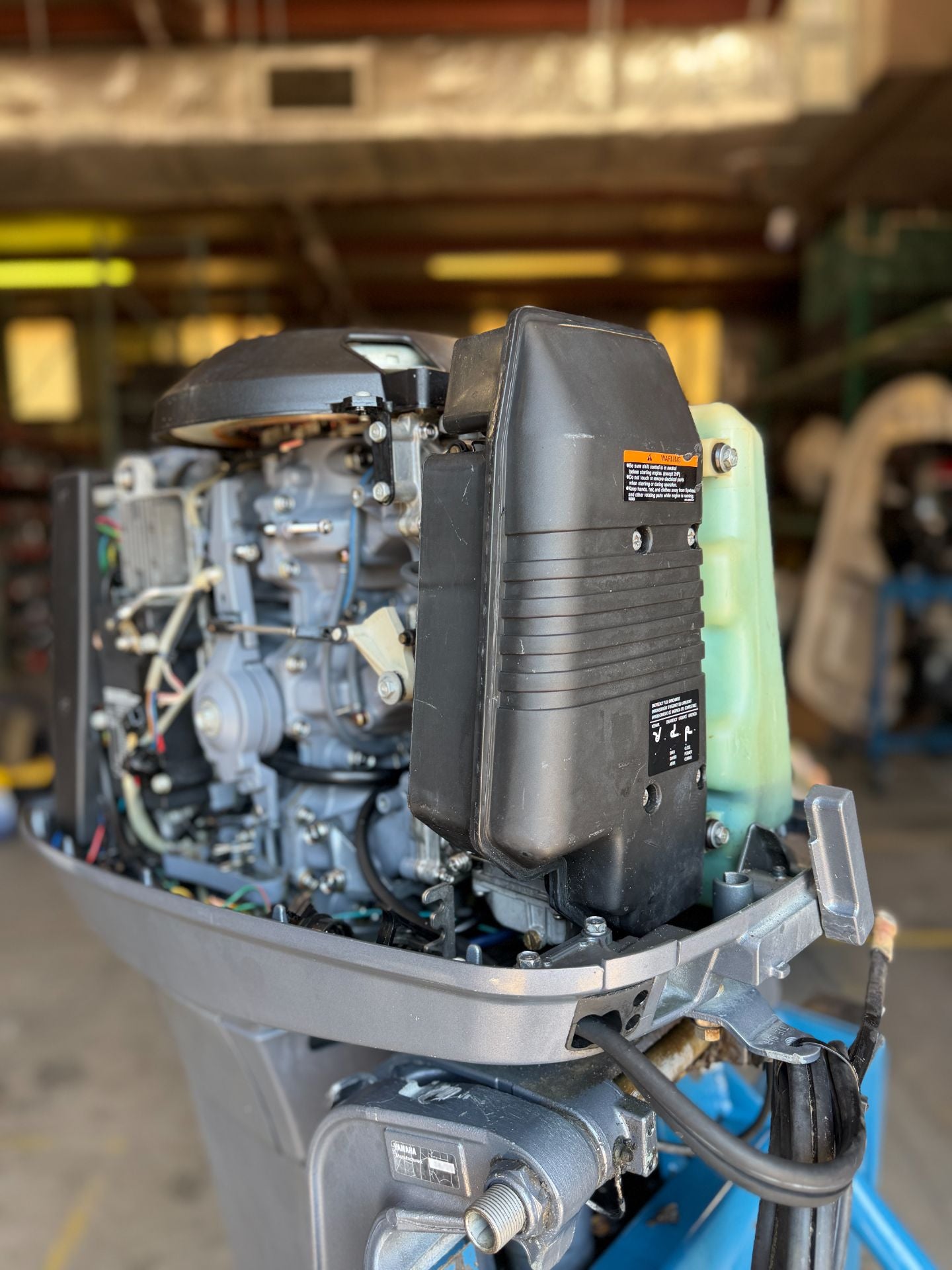 2006 Yamaha 90HP 2 Stroke Outboard Engine W/ 20" Shaft Carbureted