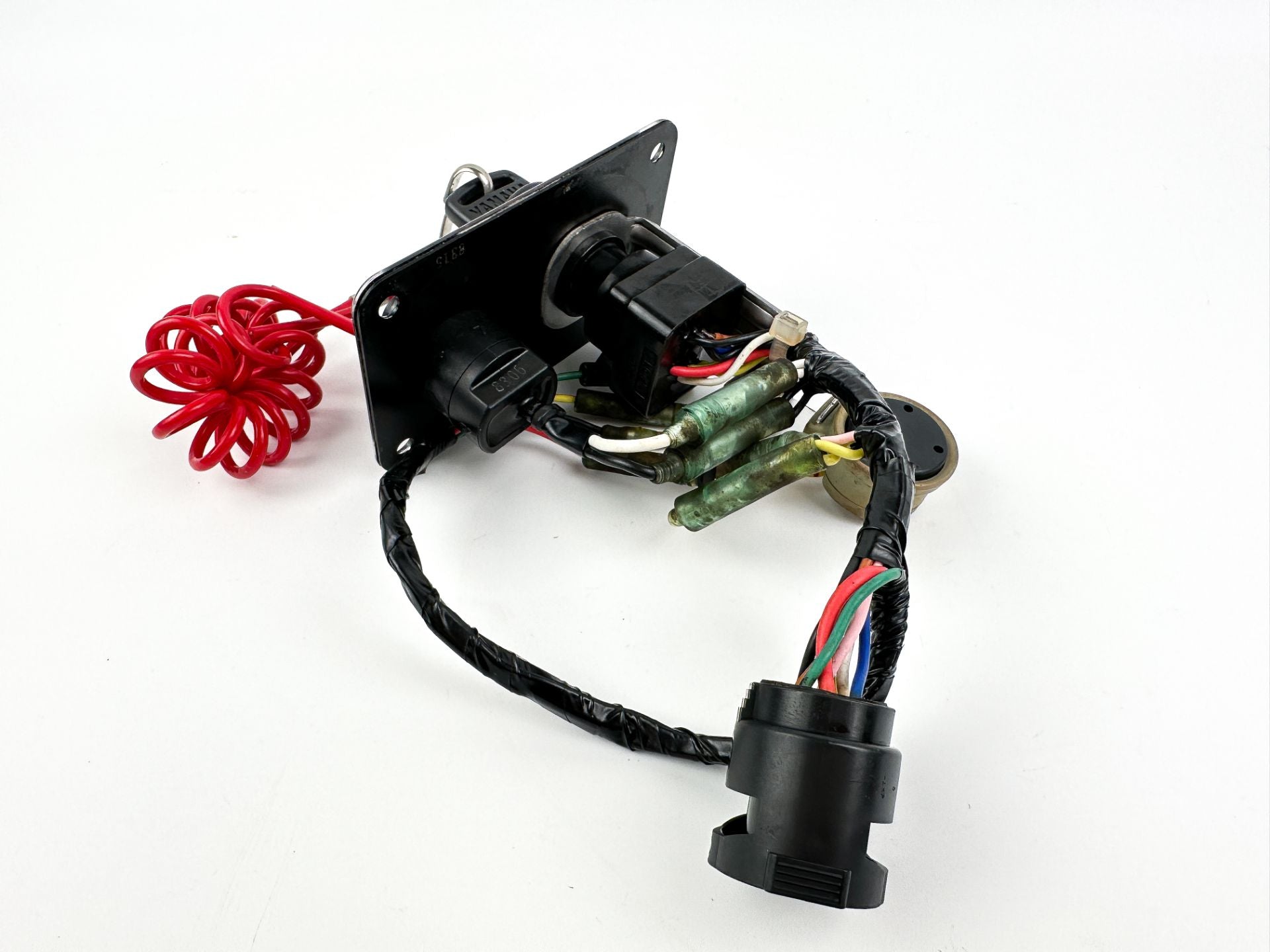Yamaha Single Outboard Engine Key Switch & Key Used