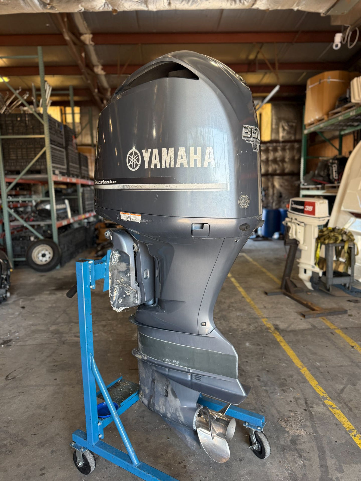 2012 Yamaha F350 350HP 4 Stroke Outboard Engine 30" Shaft W/ Controls