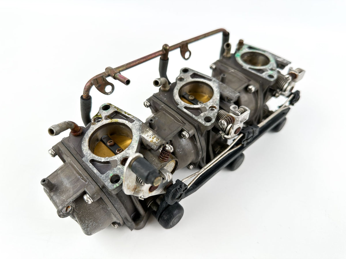1996 Honda 50 HP 4 Stroke Outboard Carburetor Set 16101-ZW4-D23 OEM
