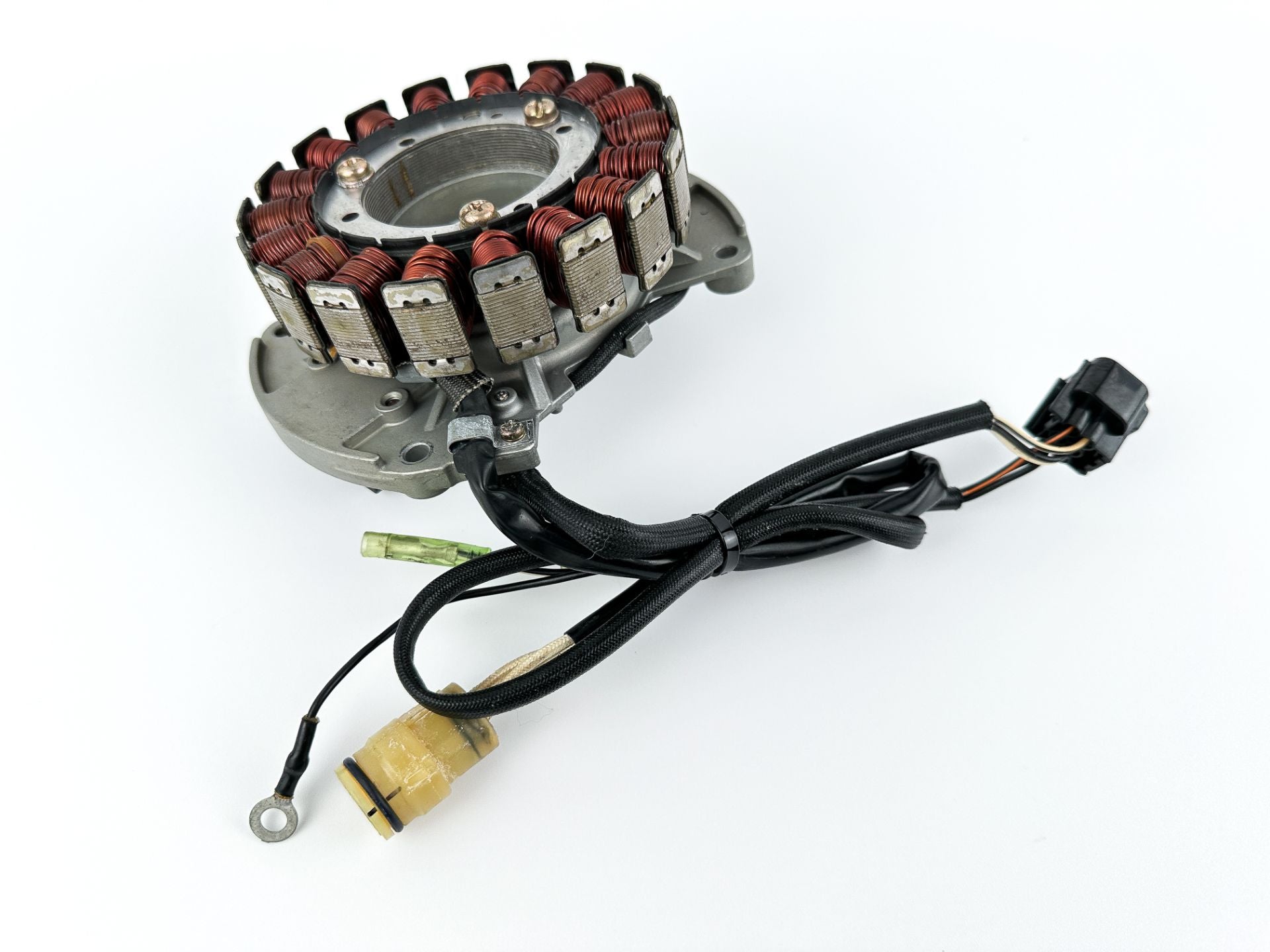 02-04 Yamaha 75 80 90 100 HP 4 Stroke Outboard Pulser Base Stator Assembly 67F-85560-01-00
