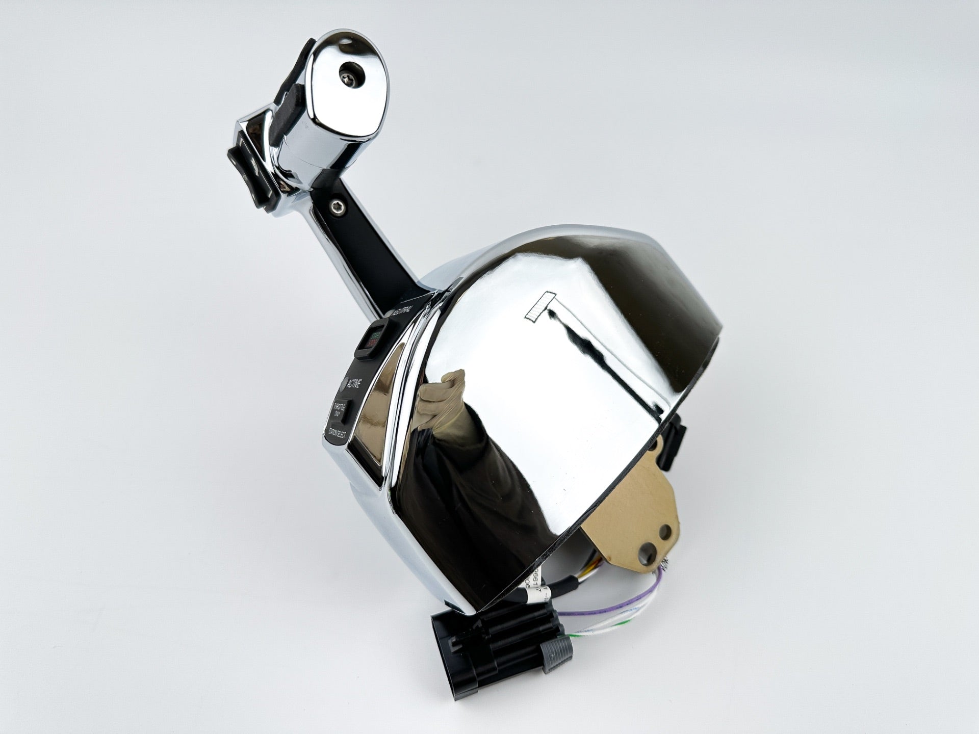 Mercury DTS Console Top Mount Single Outboard Control Slim Binnacle 896609A01