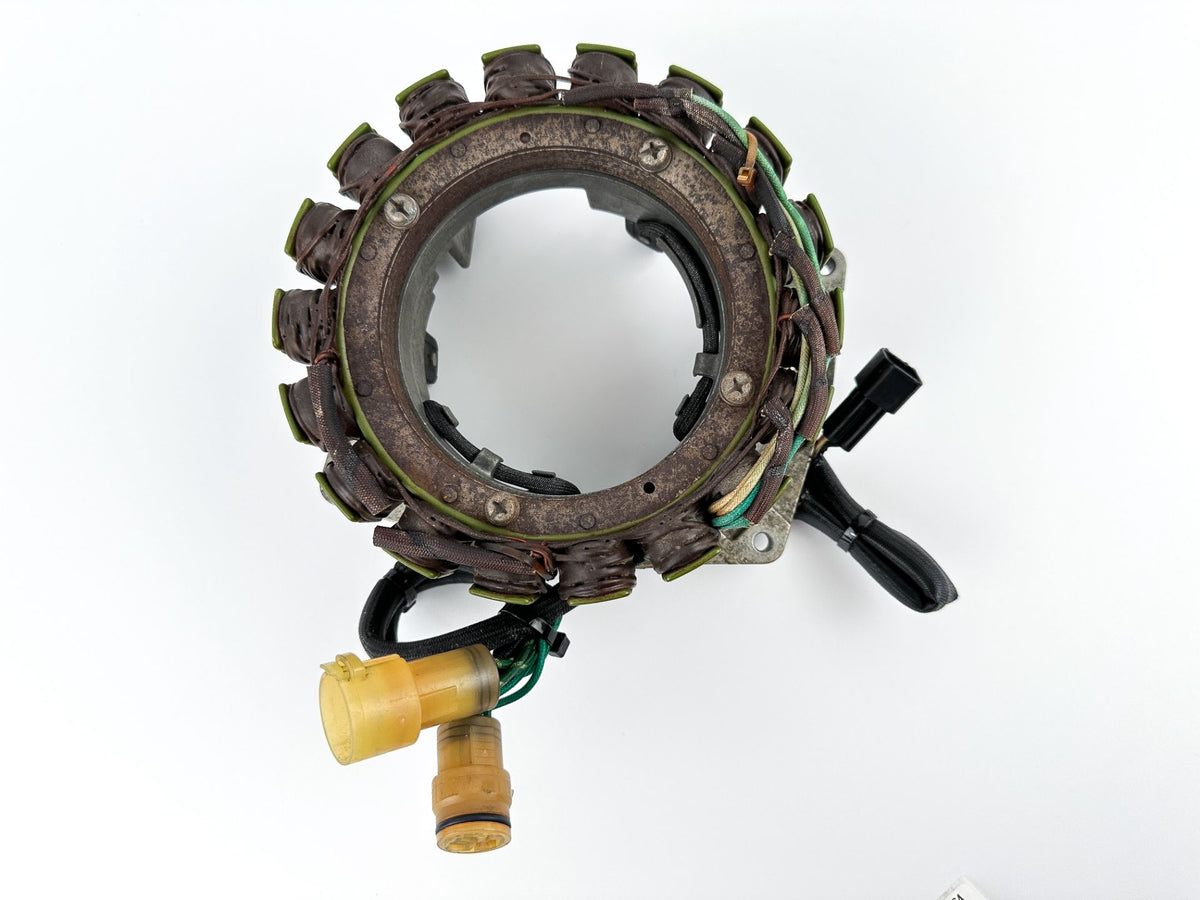 2004 Yamaha 225 HP 4 Stroke Outboard Coil Pulser Base Stator Assembly 69J-81460-01-00 OEM