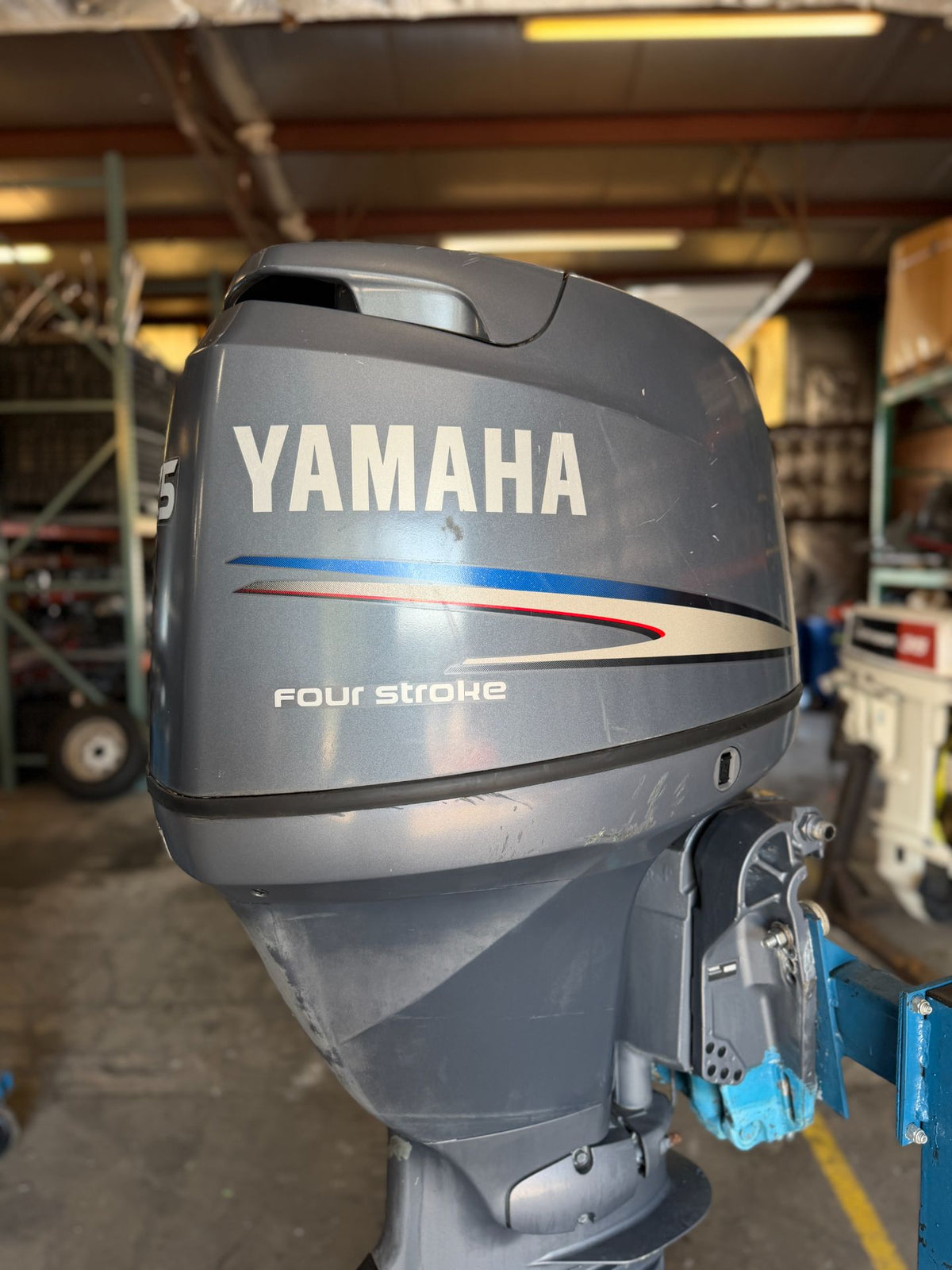 2003 Yamaha 75HP 4 Stroke Outboard Engine W/ 20" Shaft Carbureted