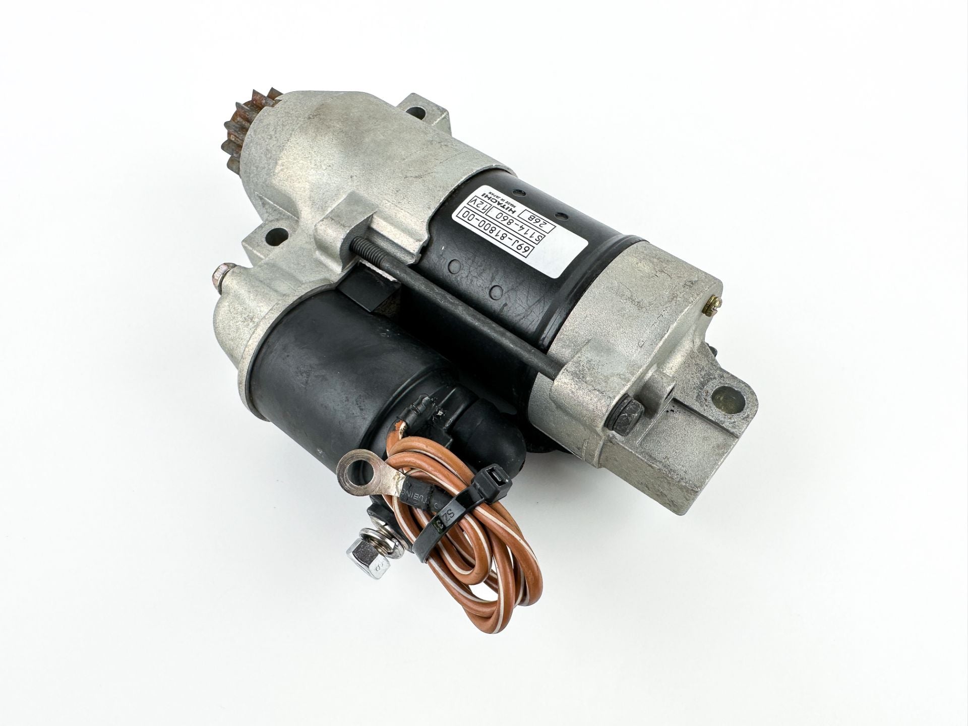 2003 Yamaha 225 HP 4 Stroke Outboard Starter Motor 69J-81800-00-00 OEM