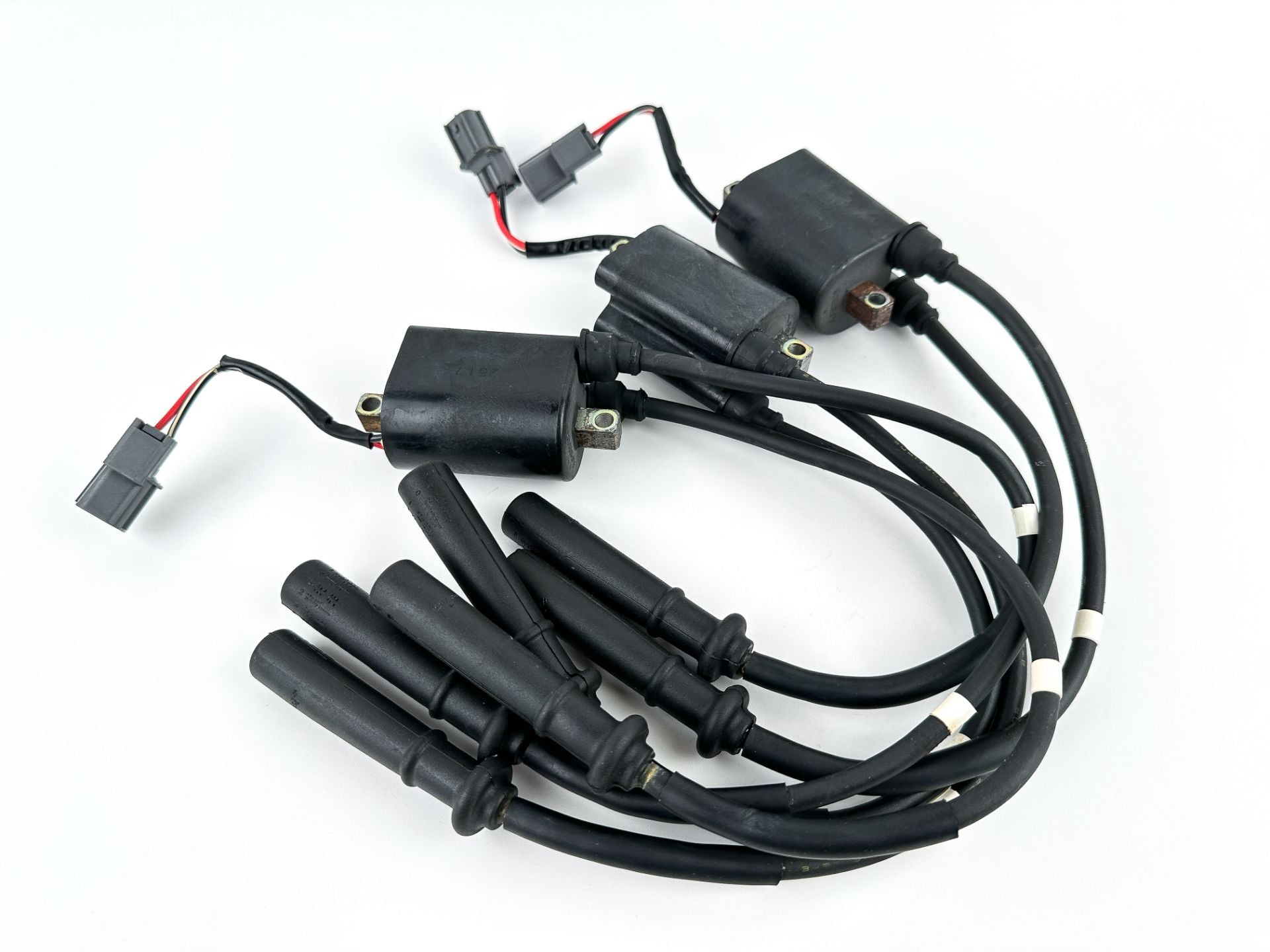 2002-2009 Yamaha 200 225HP 4 Stroke Outboard Ignition Coil Set 69J-82310-00-00