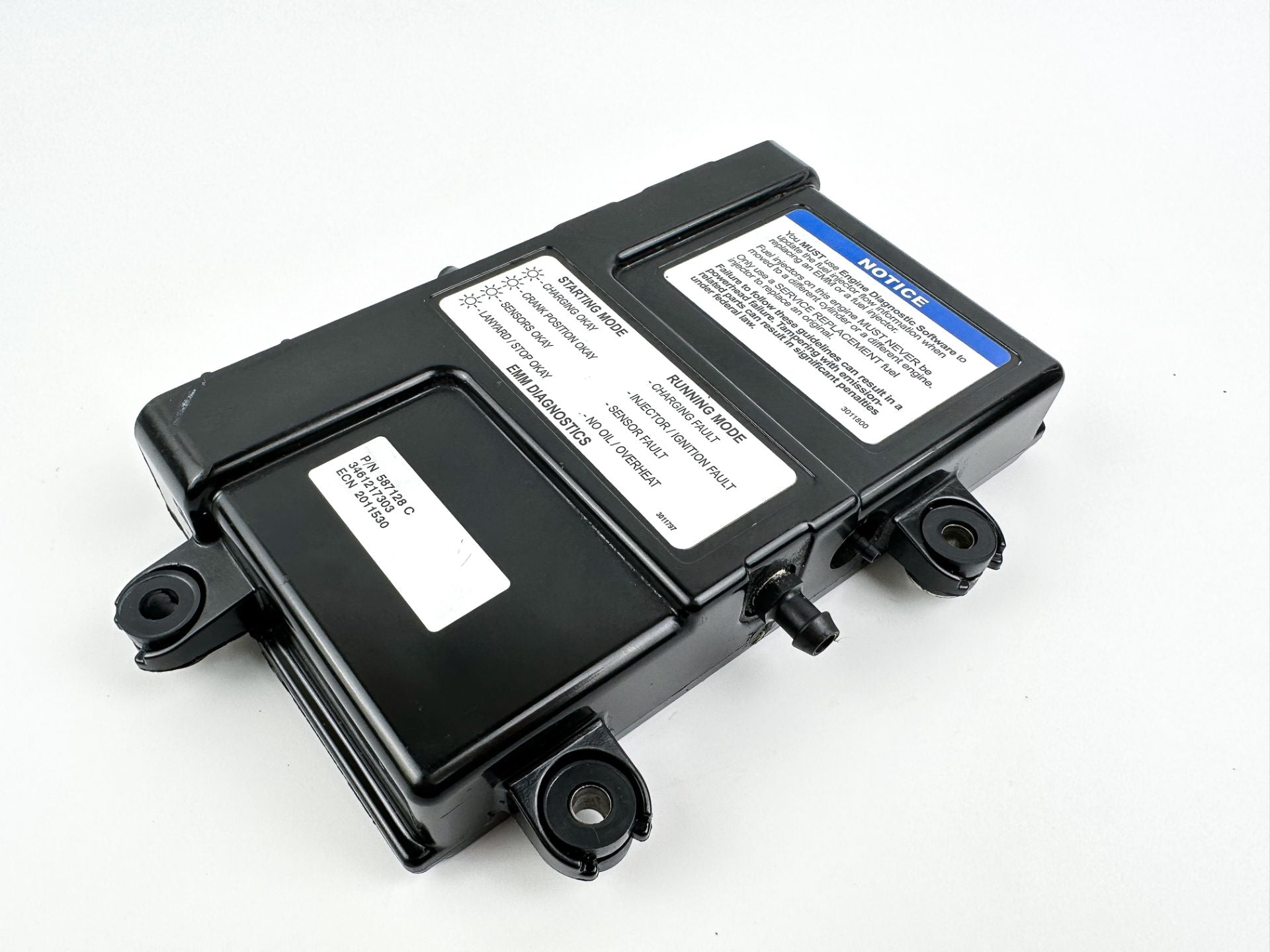 2013 Evinrude 75HP Etec 2 Stroke Outboard Engine Control Unit ECU EMM 0587128