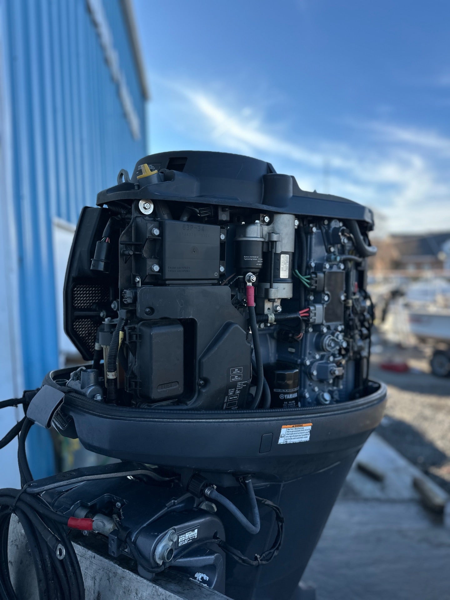 2010 Yamaha F150 150HP 4 Stroke Outboard Engine W/ 25" Shaft 987 Hours