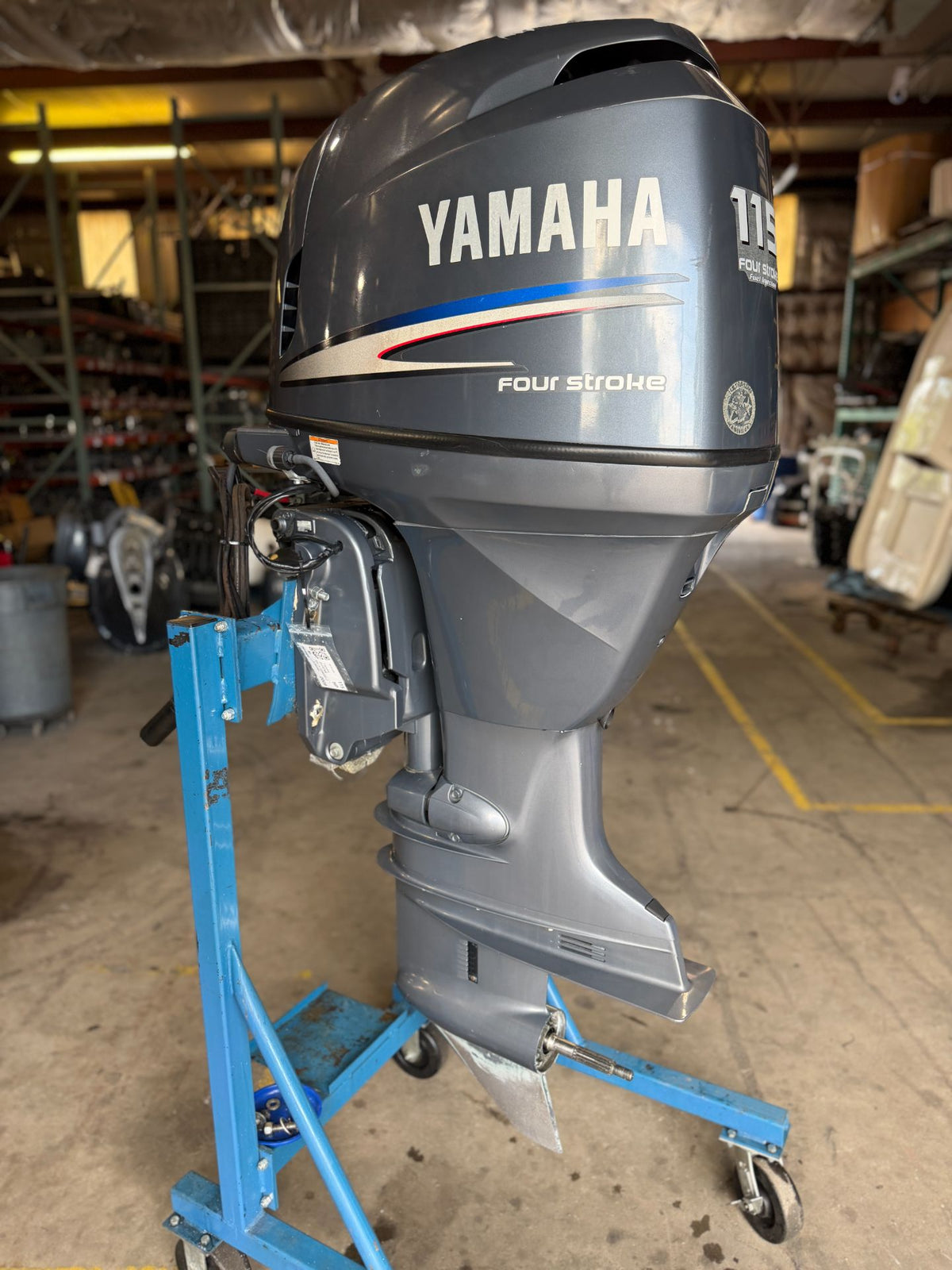 2008 Yamaha F115 115HP 4 Stroke Outboard W/ 25" Shaft 480 Hours