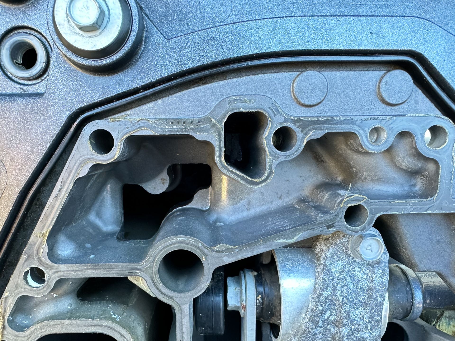 2017 Yamaha 250 HP 4 Stroke VMAX Outboard Complete Midsection & Swivel Bracket OEM