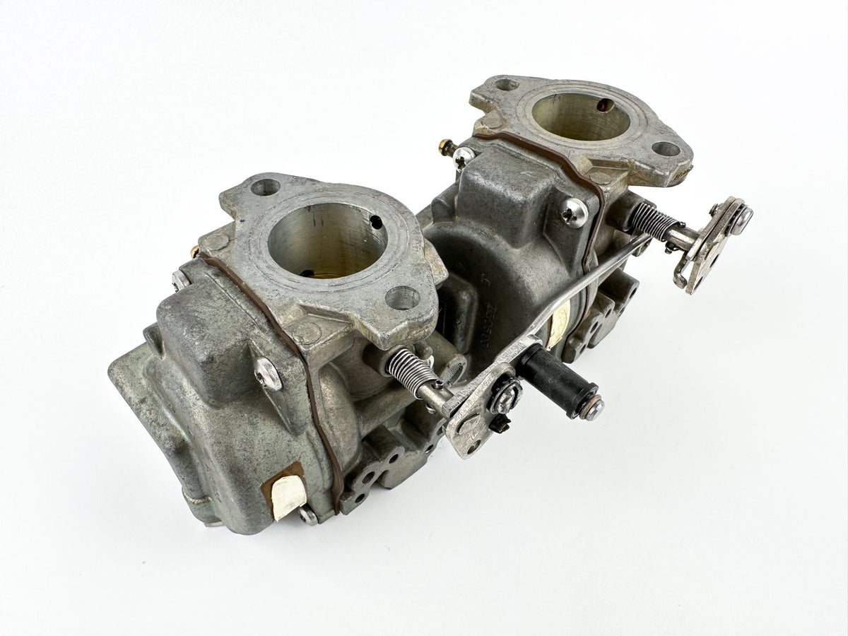1986 Evinrude 50 HP 2 Stroke Outboard Carburetor Set 0396140 OEM