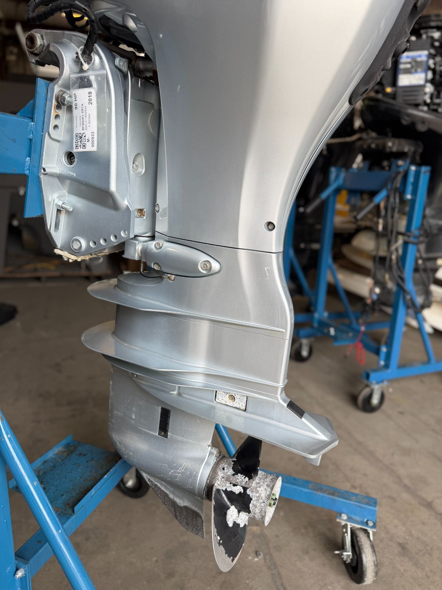 2018 Honda BF90 90HP 4 Stroke EFI Outboard Engine W/ 25" Shaft