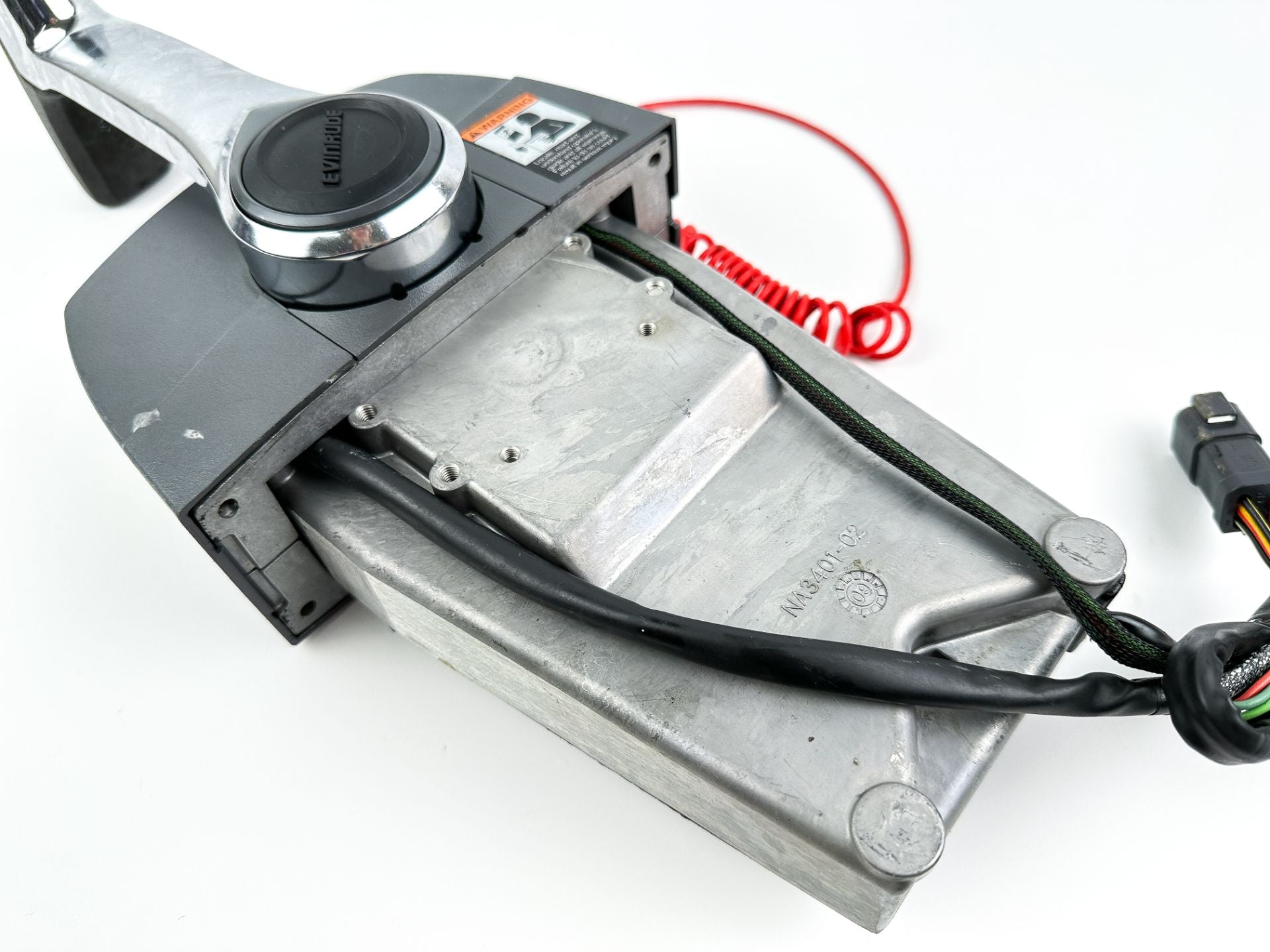 Evinrude Johnson Outboard Top Mount Remote Control Binnacle with key