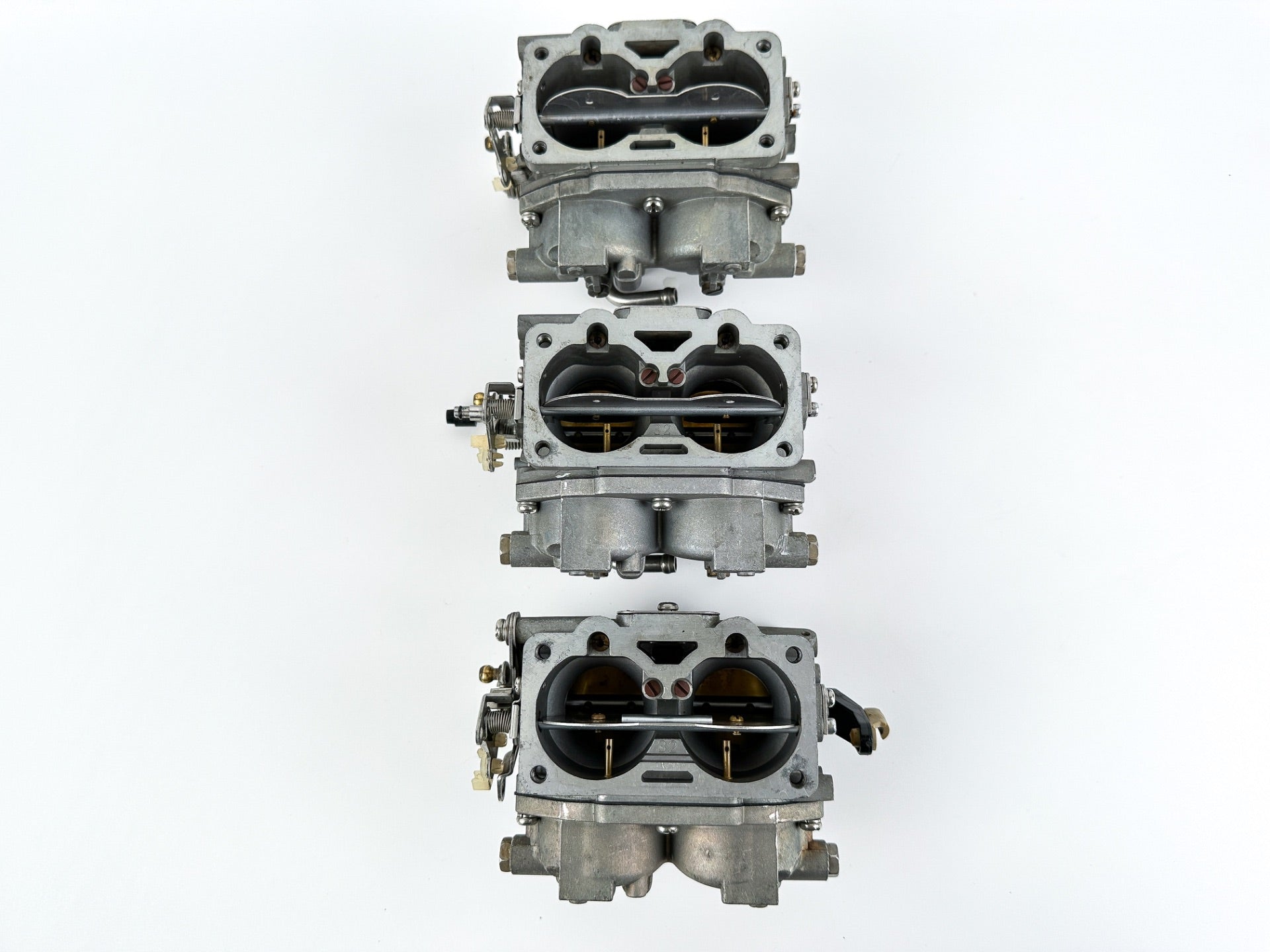 2004 Yamaha 150 HP 2 Stroke Outboard Carburetor Set 64C-14301-10-00 OEM