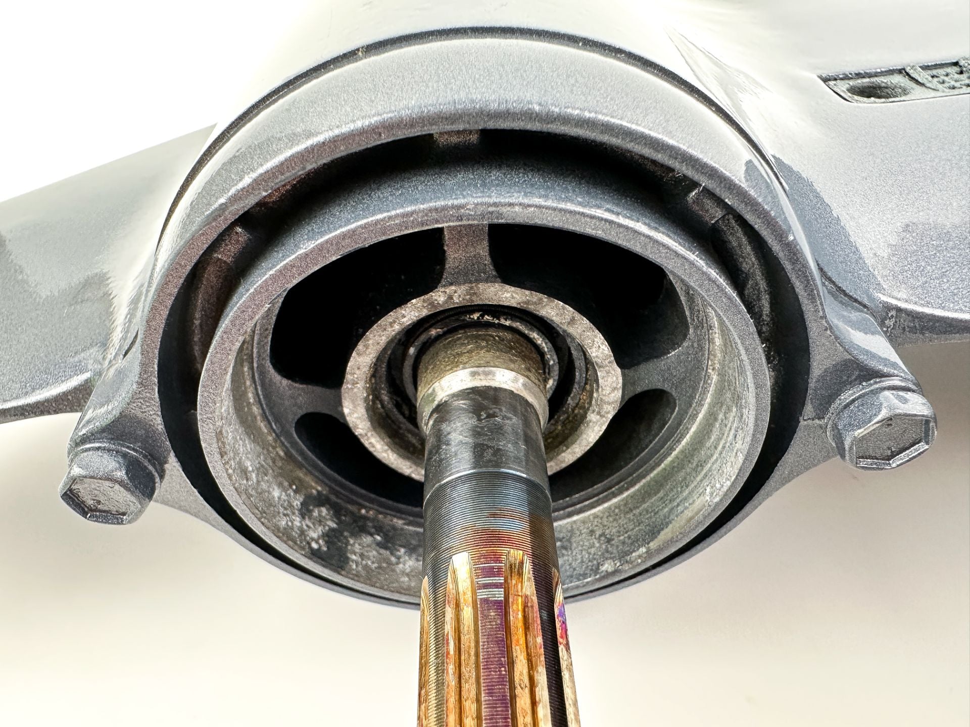 01-2010 Yamaha 8HP 4 Stroke Outboard 20" Lower Unit High Thrust Gear Case