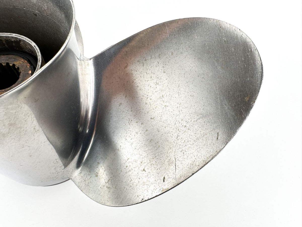 3 Blade Stainless Steel Propeller 14 1/4" X 18P Right Hand Standard