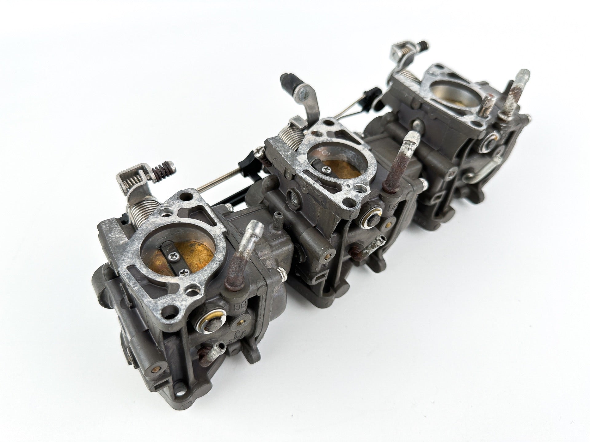 2003 Honda 50 HP 4 Stroke Outboard Carburetor Set 16100-ZW4-D23ZA OEM
