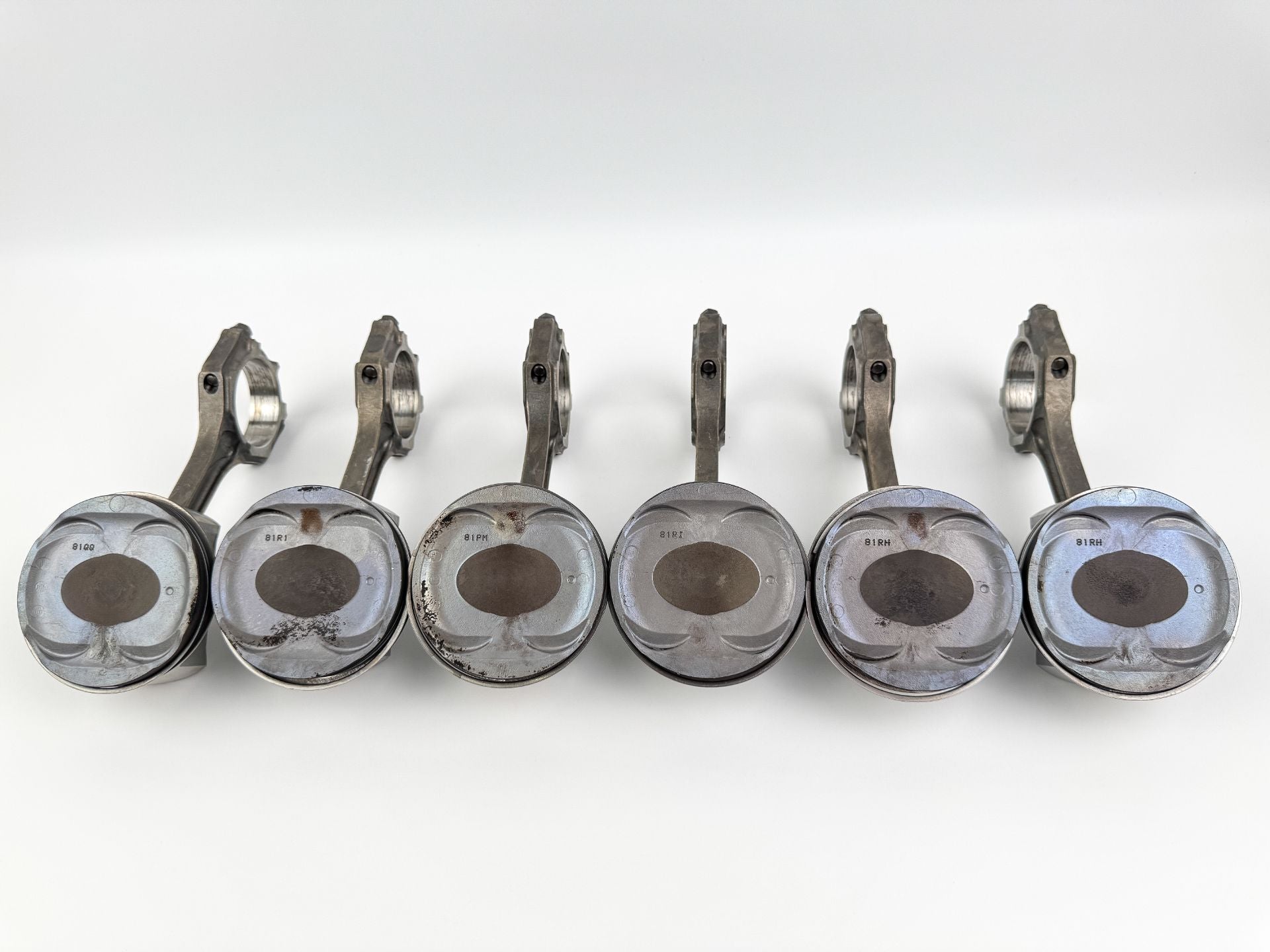 2010 Yamaha 250HP 4 Stroke Outboard Piston W/ Connecting Rod Set VMAX