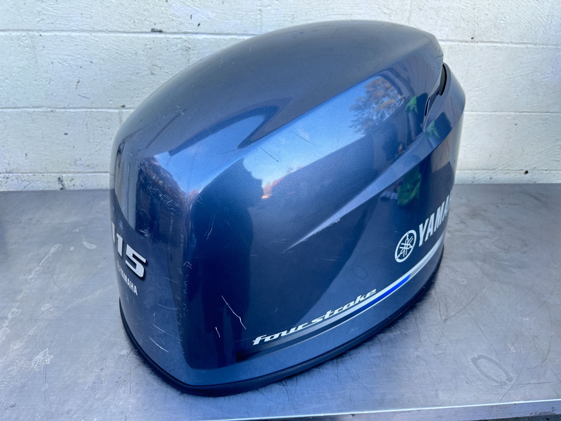 2011-2014 Yamaha F115 115HP Outboard Top Cowling Assembly