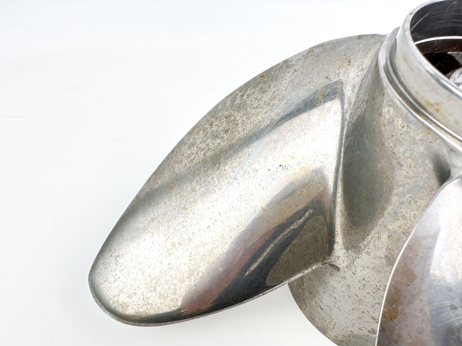 Honda Stainless Steel Prop Propeller 4 Blade Stainless Steel 15 1/4" X 15P LH