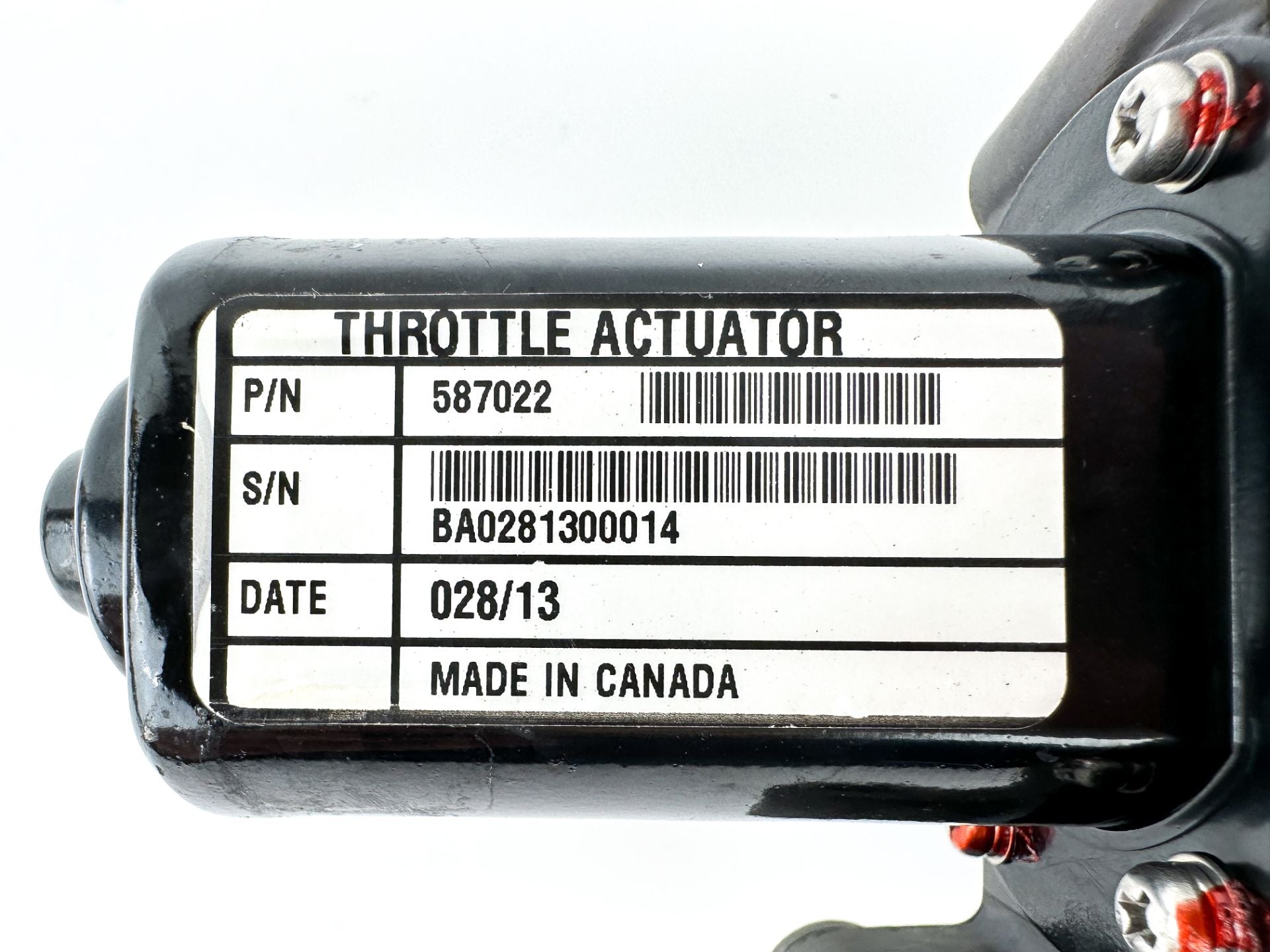 2013 Evinrude 250 HP 2 Stroke Outboard Throttle Actuator 0587086 OEM