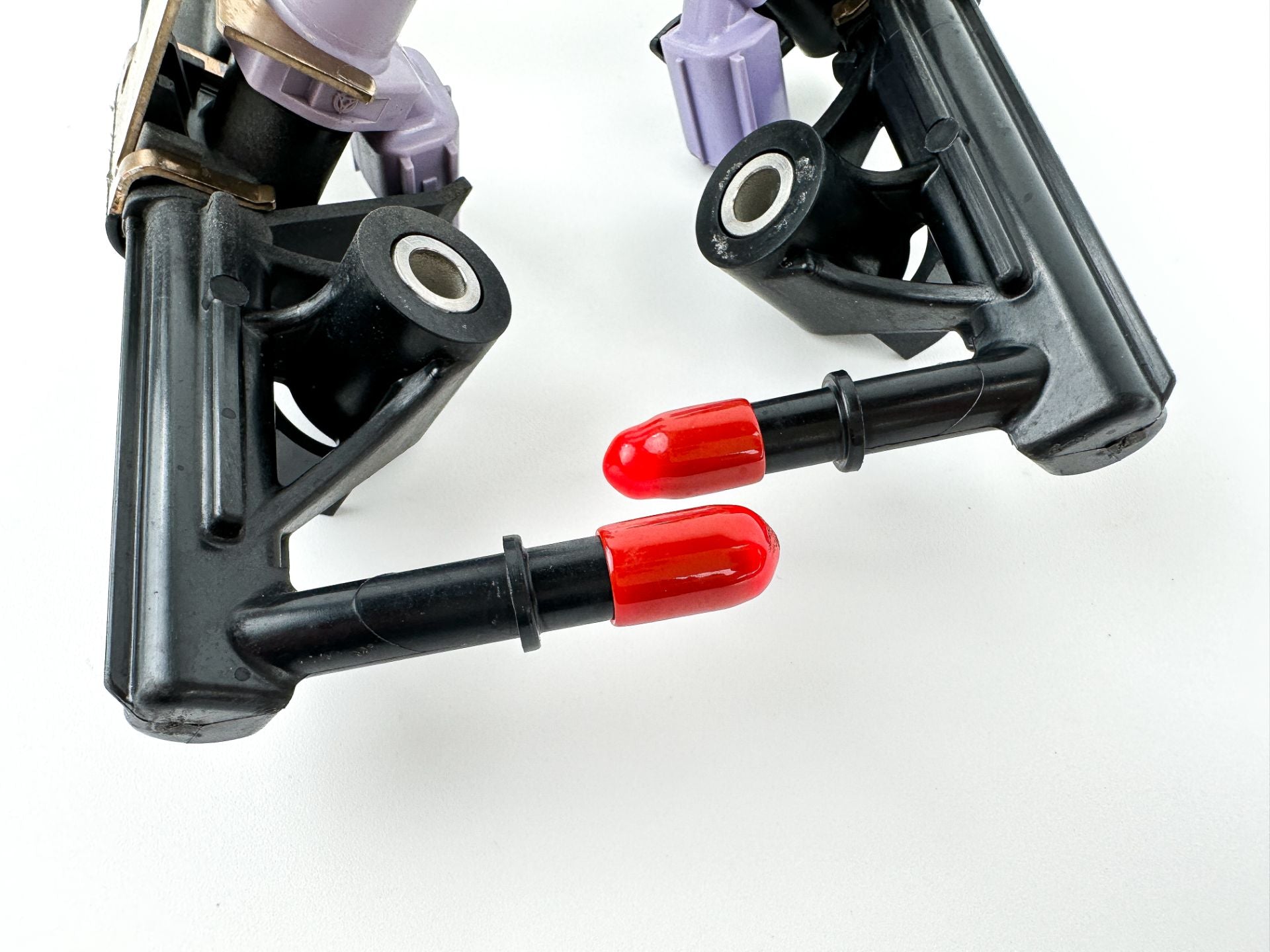 2009 Yamaha 250 HP 4 Stroke Outboard Fuel Injector Set W/ Rail 6P2-13761-10-00 OEM