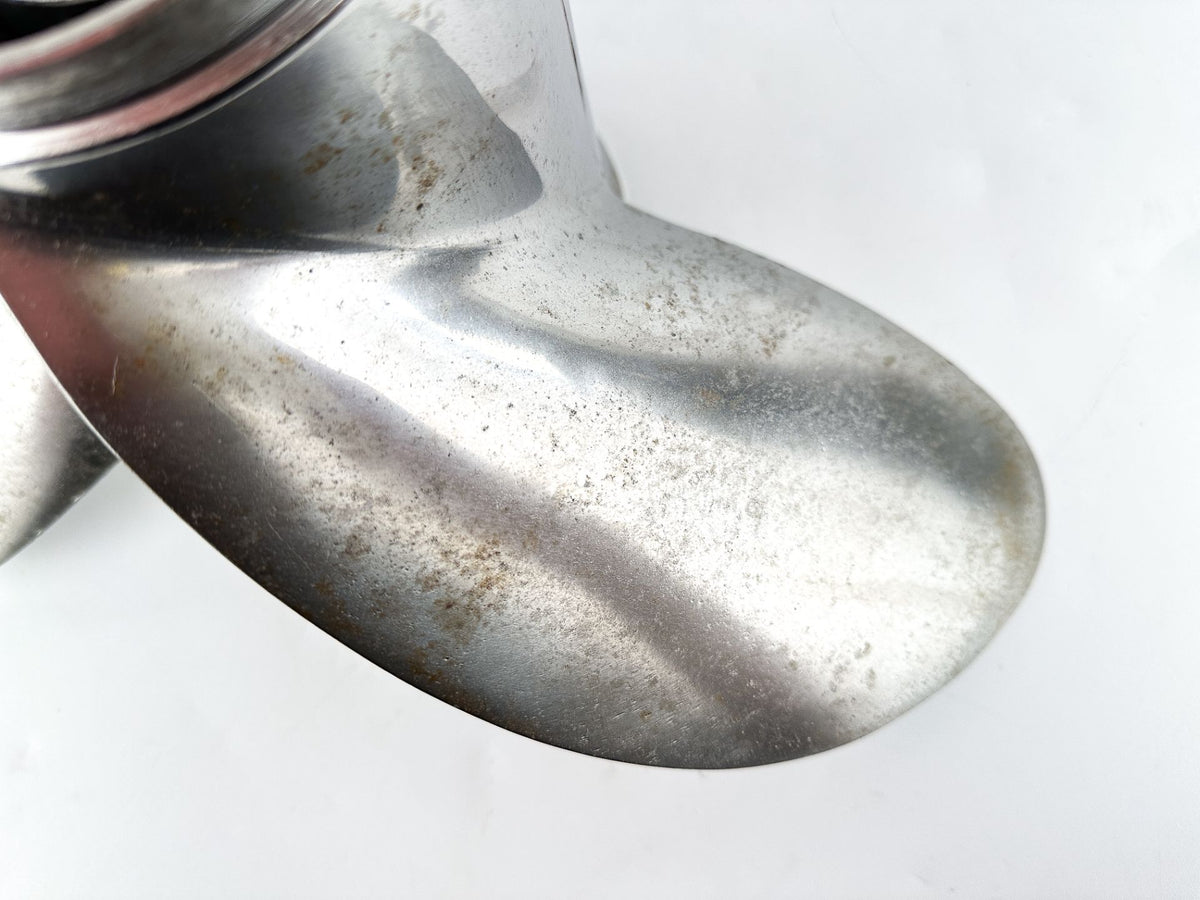 Yamaha Stainless Steel 3 Blade Prop Propeller 15 1/4" x 17P LH Counter