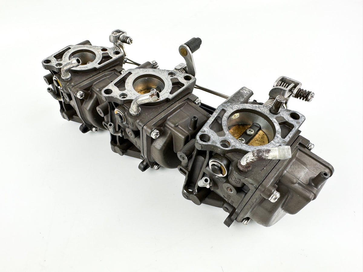 1999 Honda 40 HP 4 Stroke Outboard Carburetor Set 16100-ZW3-D23ZA OEM