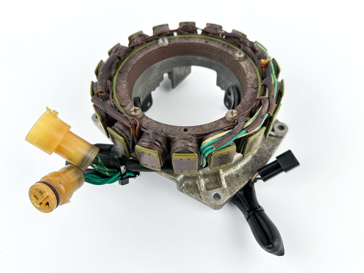 2004 Yamaha 225 HP 4 Stroke Outboard Coil Pulser Base Stator Assembly 69J-81460-01-00 OEM