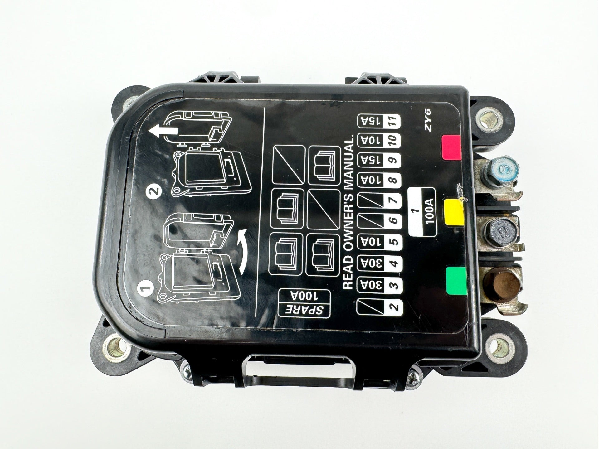 2007 Honda 150 HP 4 Stroke Outboard Fuse Box 32370-ZY6-004 OEM