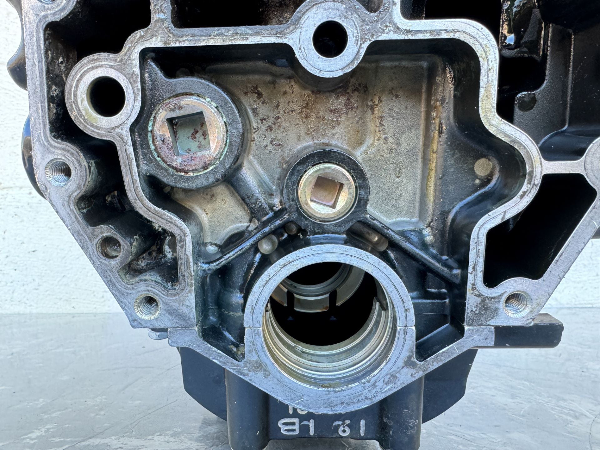 2003 Mercury 60 HP 4 Stroke Outboard Crankcase Short Block Assembly 857015T6 OEM