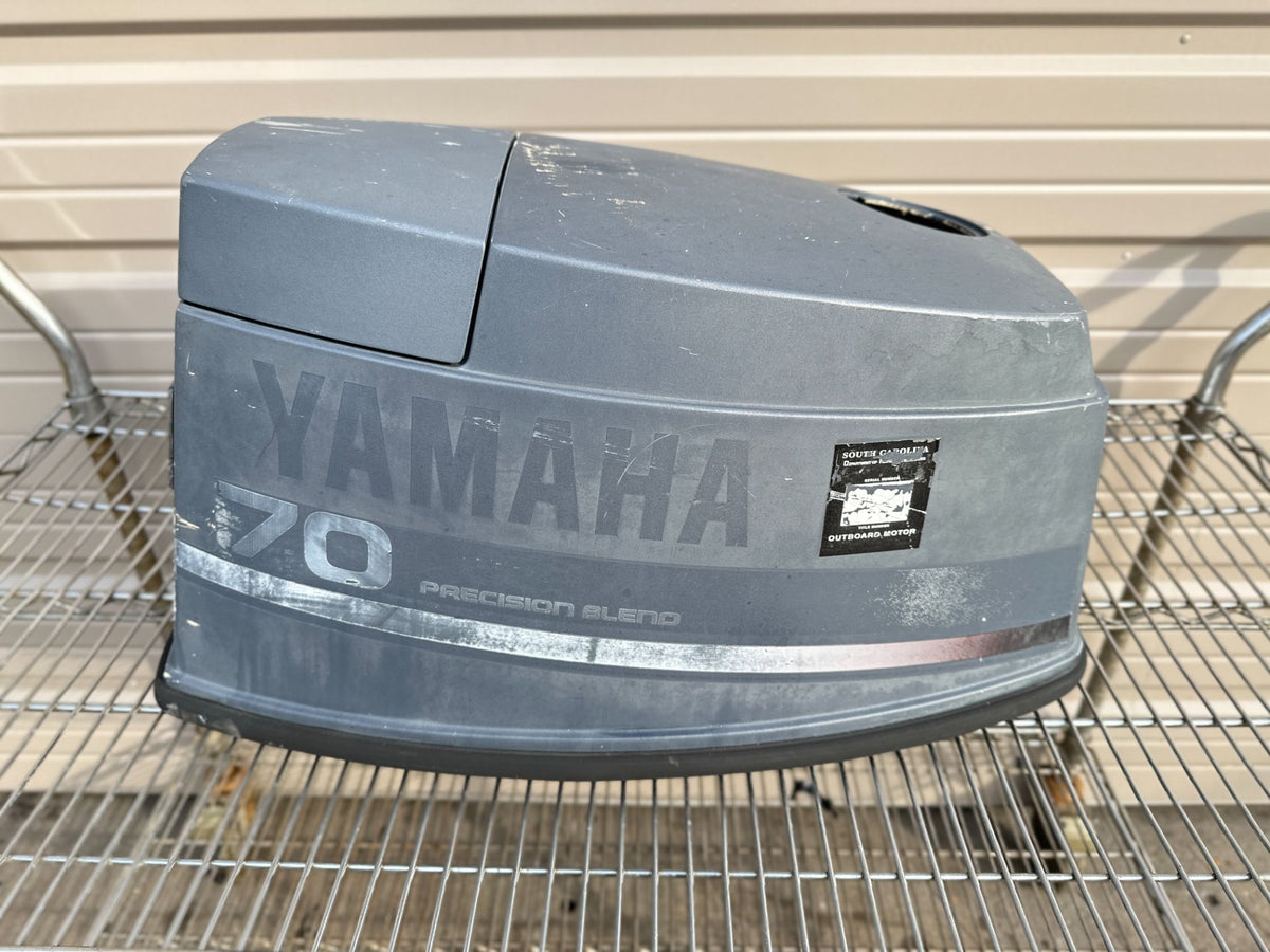 2000-2008 Yamaha 70HP 2 Stroke Outboard Top Cover Cowling Hood