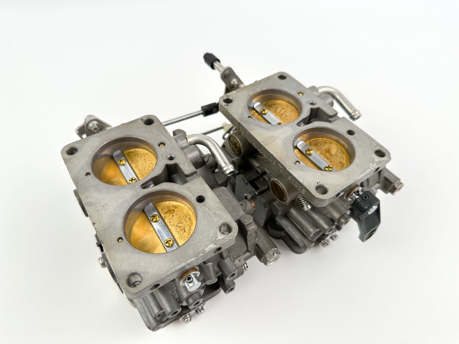 2000 Yamaha 115 HP 2 Stroke Outboard Carburetor Set 6E5-14301-15-00 OEM