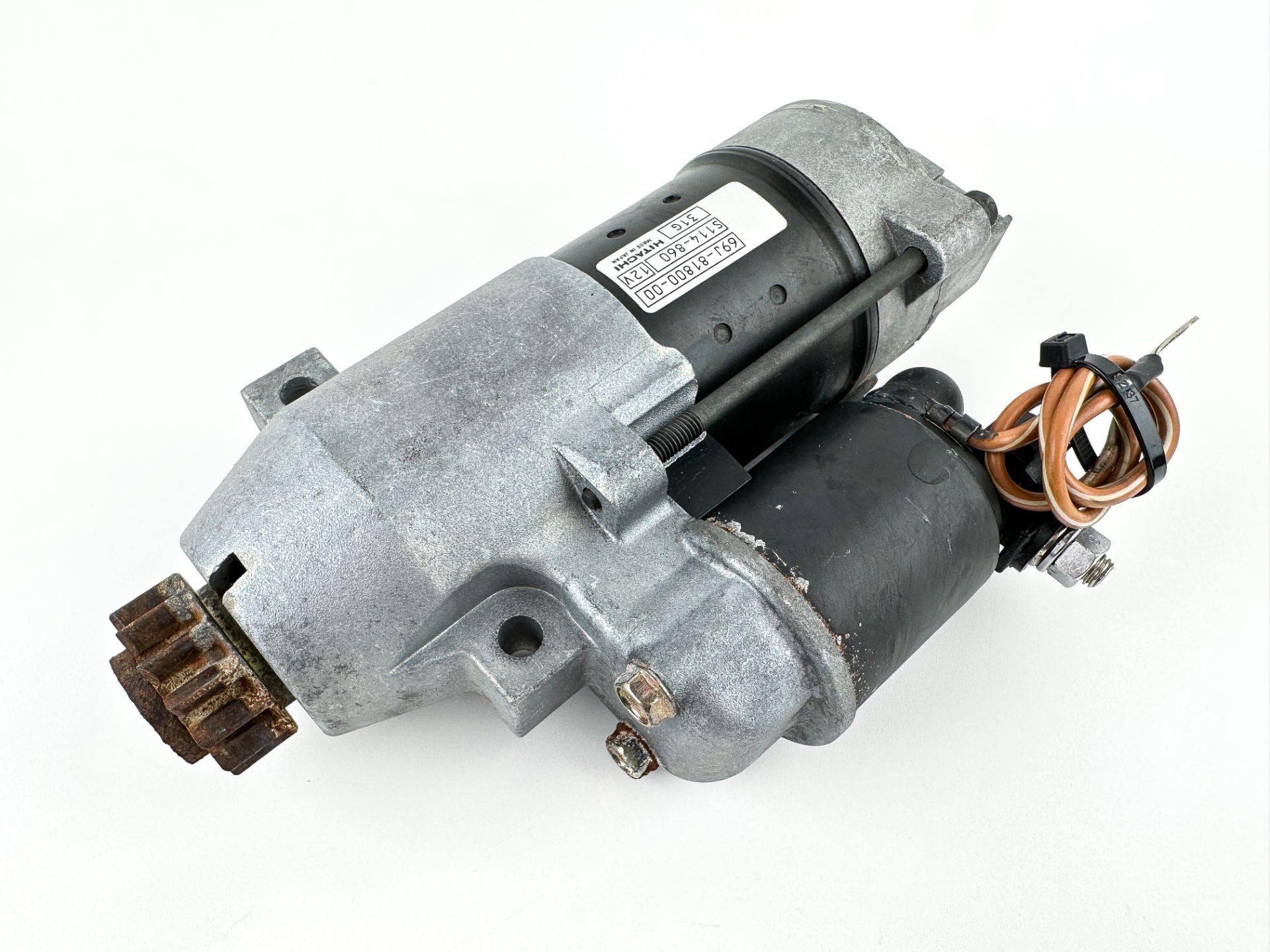 2003 Yamaha 225 HP 4 Stroke Outboard Starter Motor 69J-81800-00-00 OEM