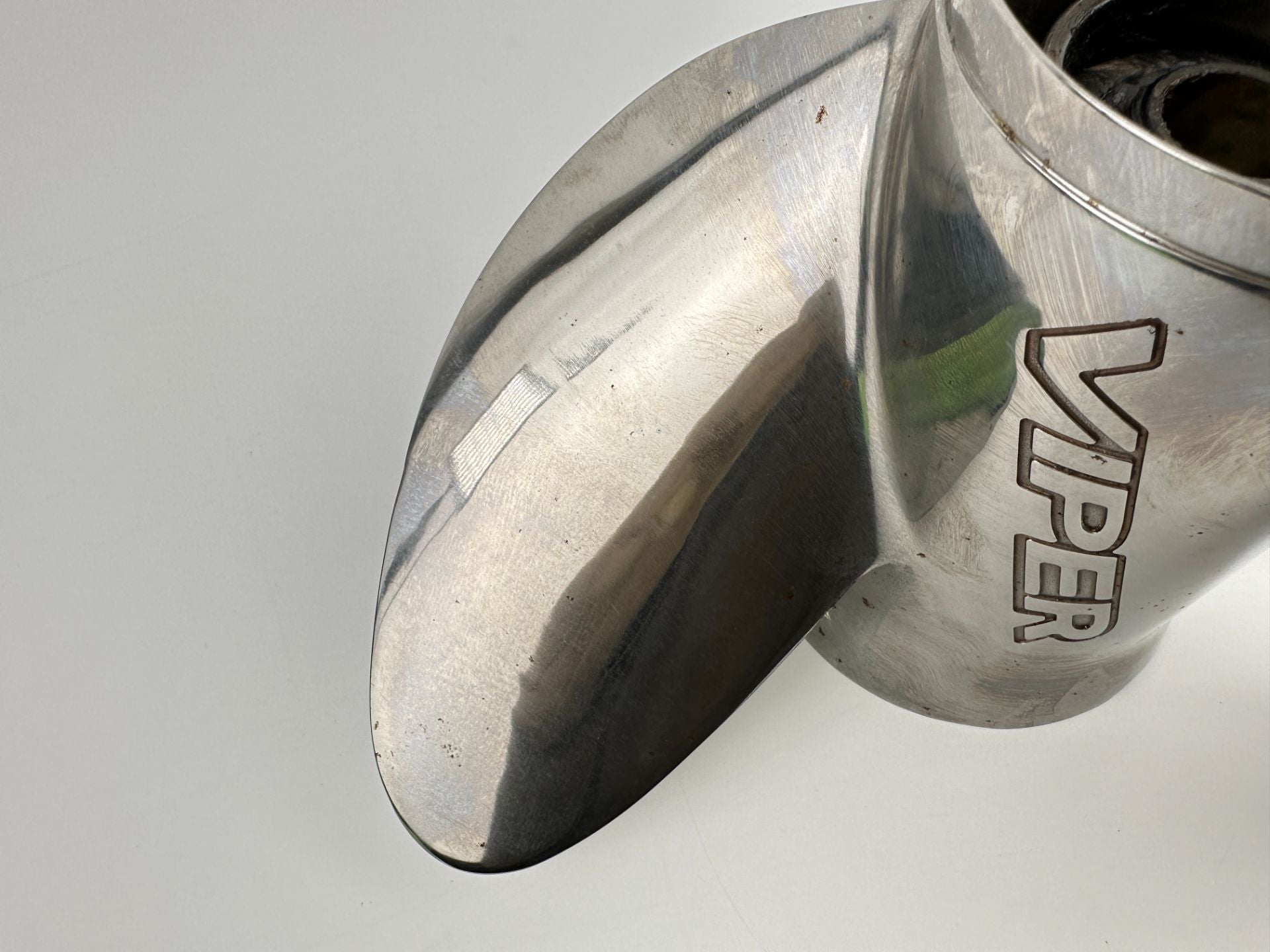 Evinrude Johnson OMC Viper Stainless Steel Prop Propeller 14 3/4" x 19P LH 176630