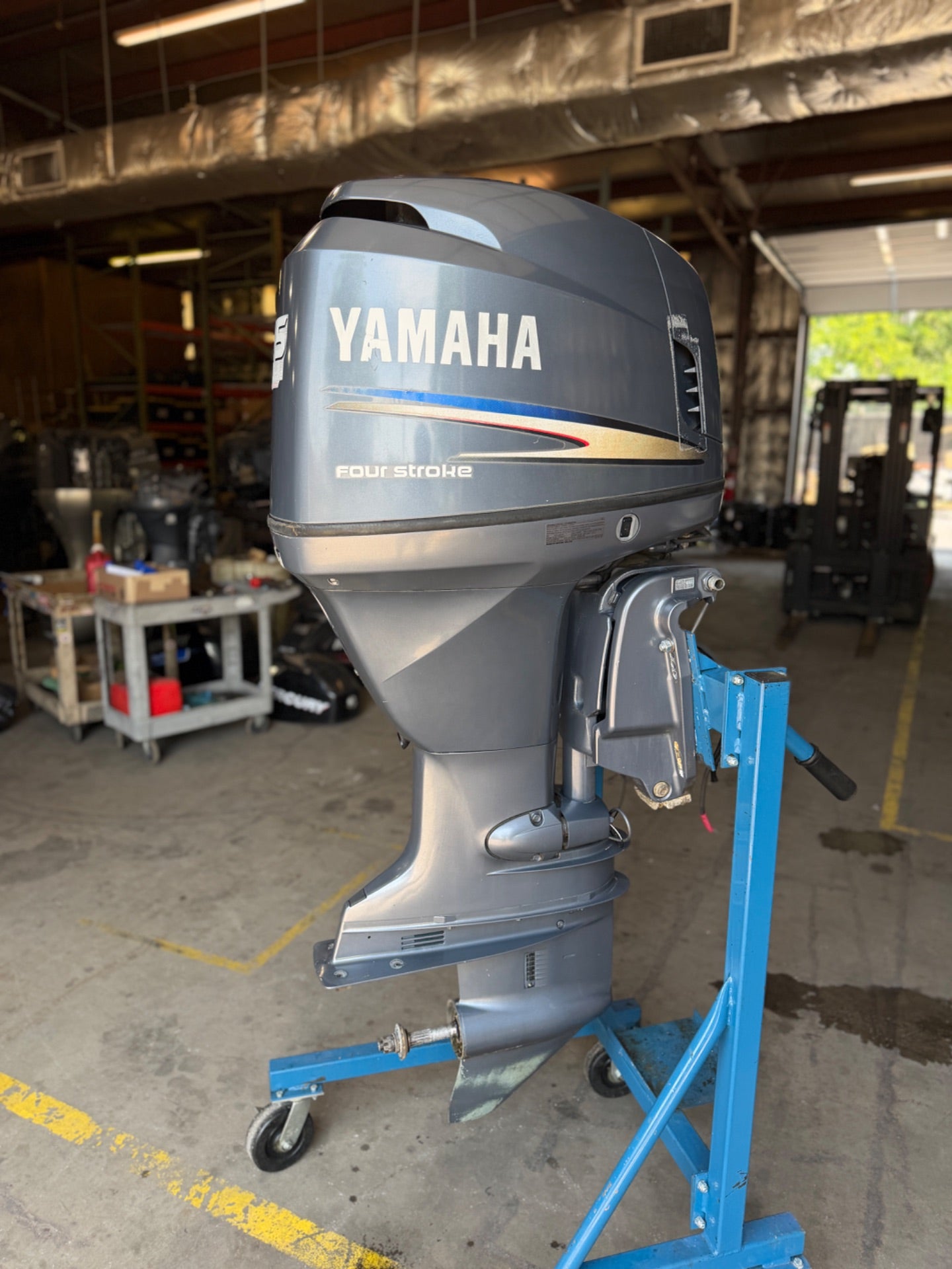 2008 Yamaha 115HP 4 Stroke Outboard W/ 25" Shaft 415 Hours - Fully Serviced