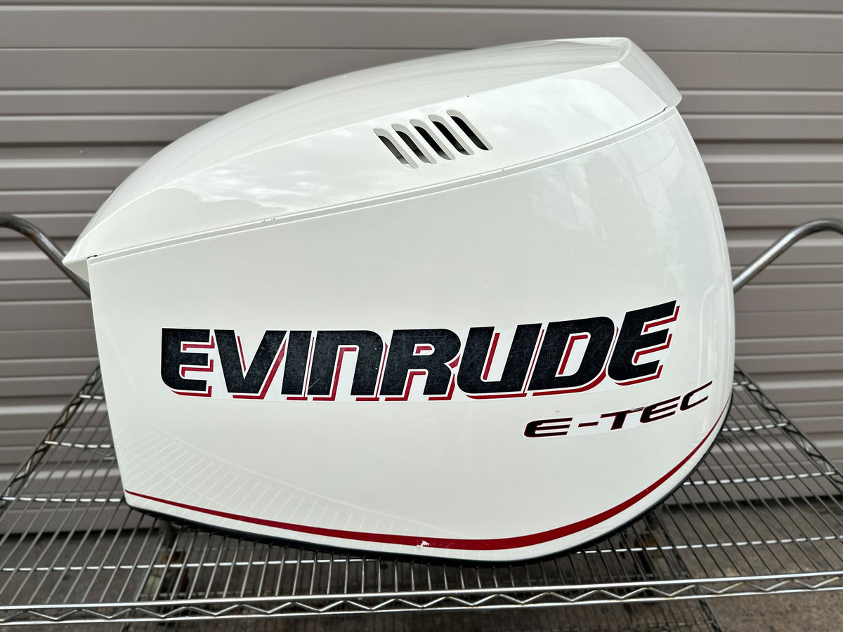 2006 Evinrude 225 HP 2 Stroke Outboard Top Cowling 0285653 OEM