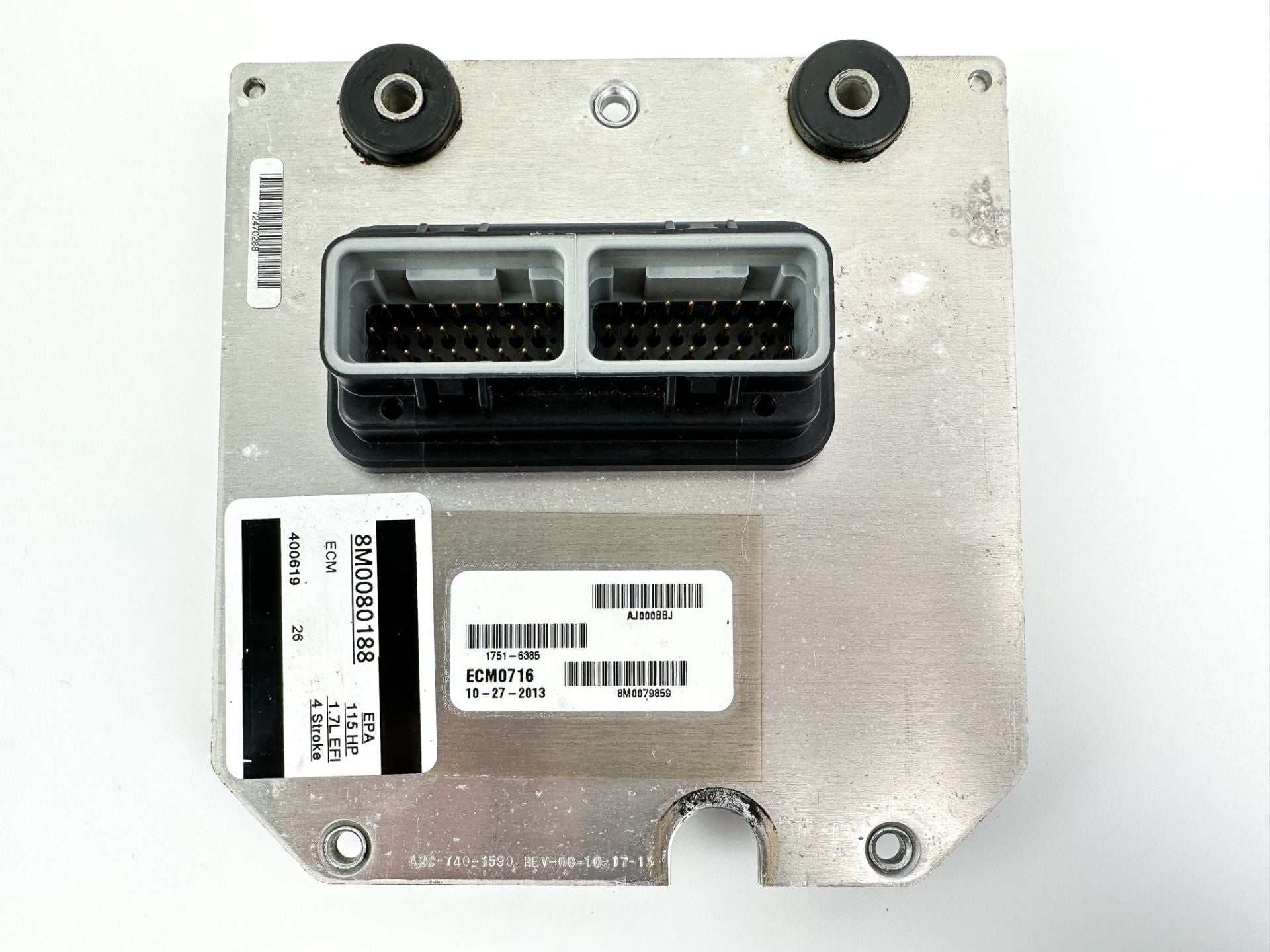 2014 Mercury 115 HP 4 Stroke Outboard Engine Control Unit ECU 89772721T OEM