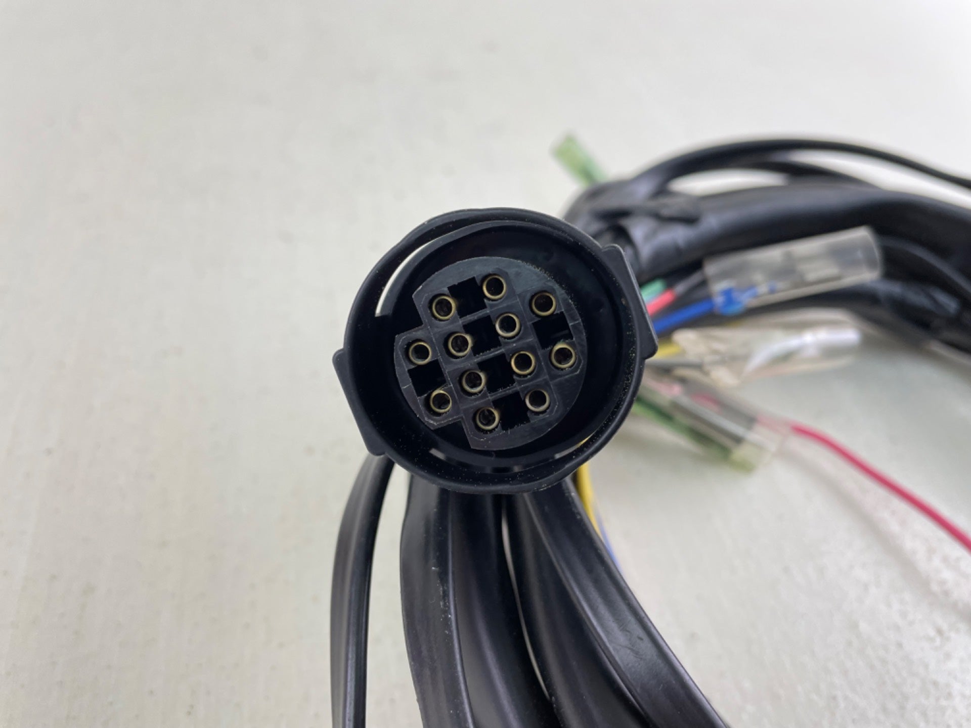 Yamaha Tiller Wiring Harness With 12 Pin Connection 6H5-83553-11