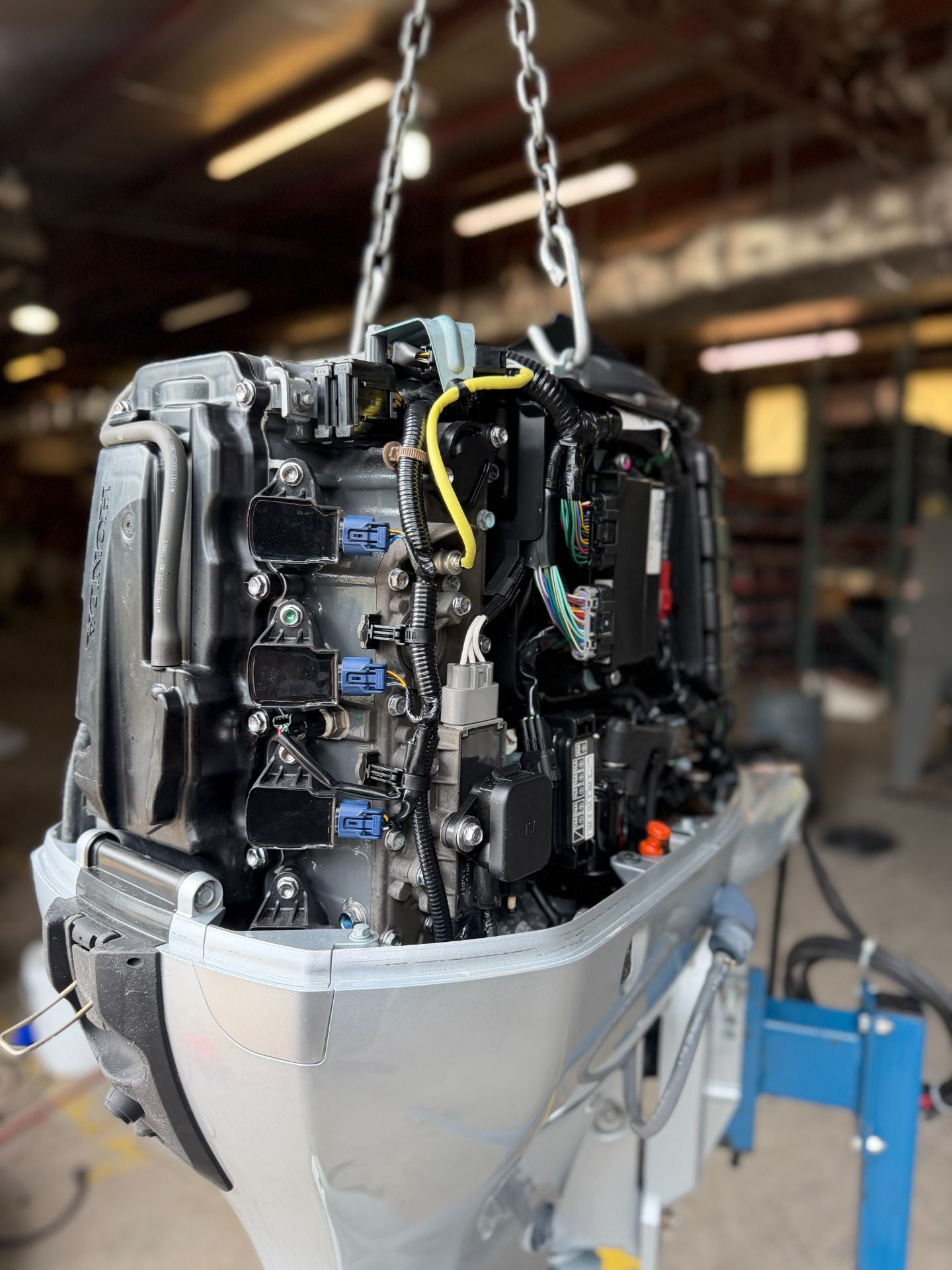 2018 Honda BF90 90HP 4 Stroke EFI Outboard Engine W/ 25" Shaft