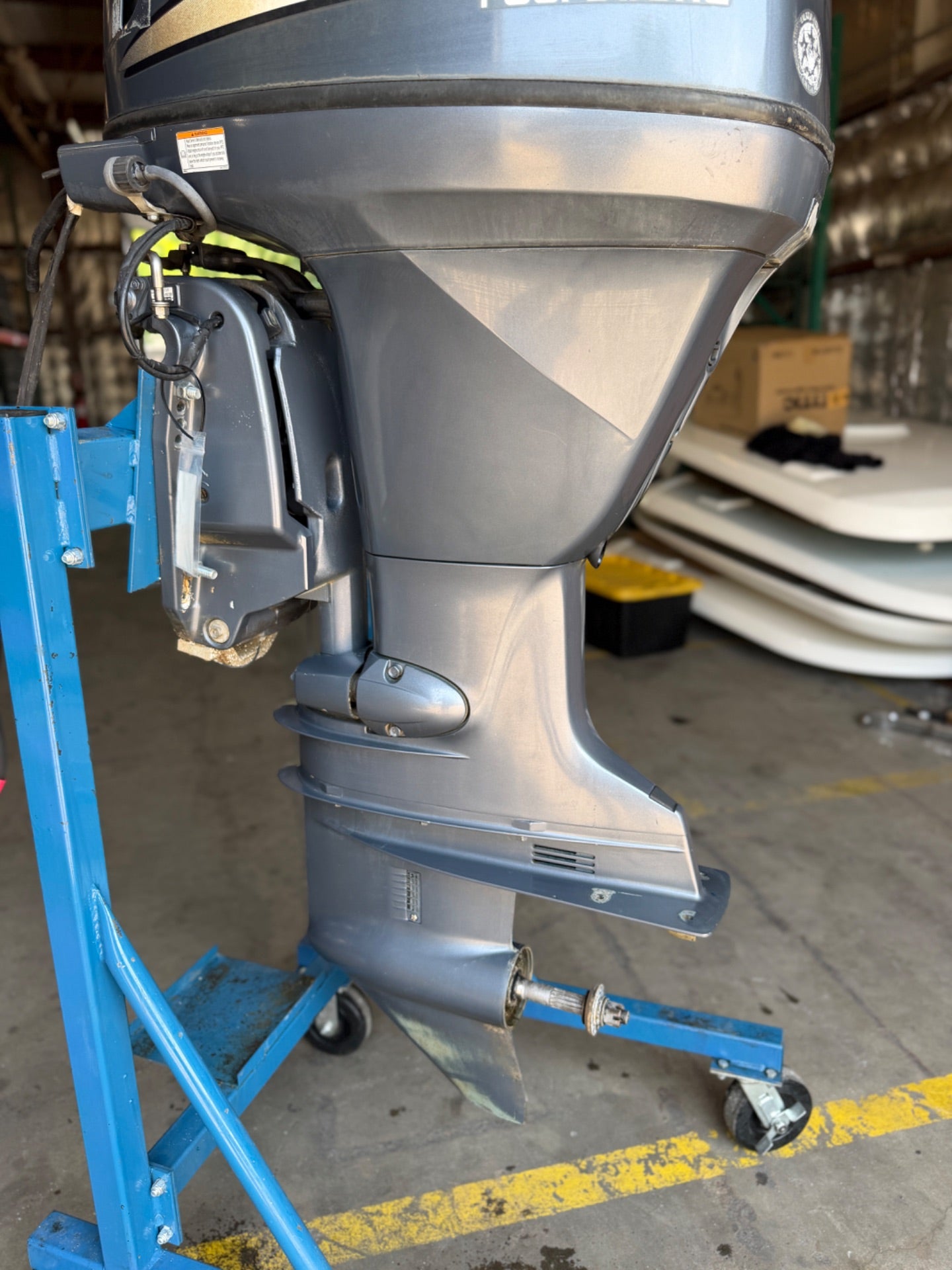 2008 Yamaha 115HP 4 Stroke Outboard W/ 25" Shaft 415 Hours - Fully Serviced