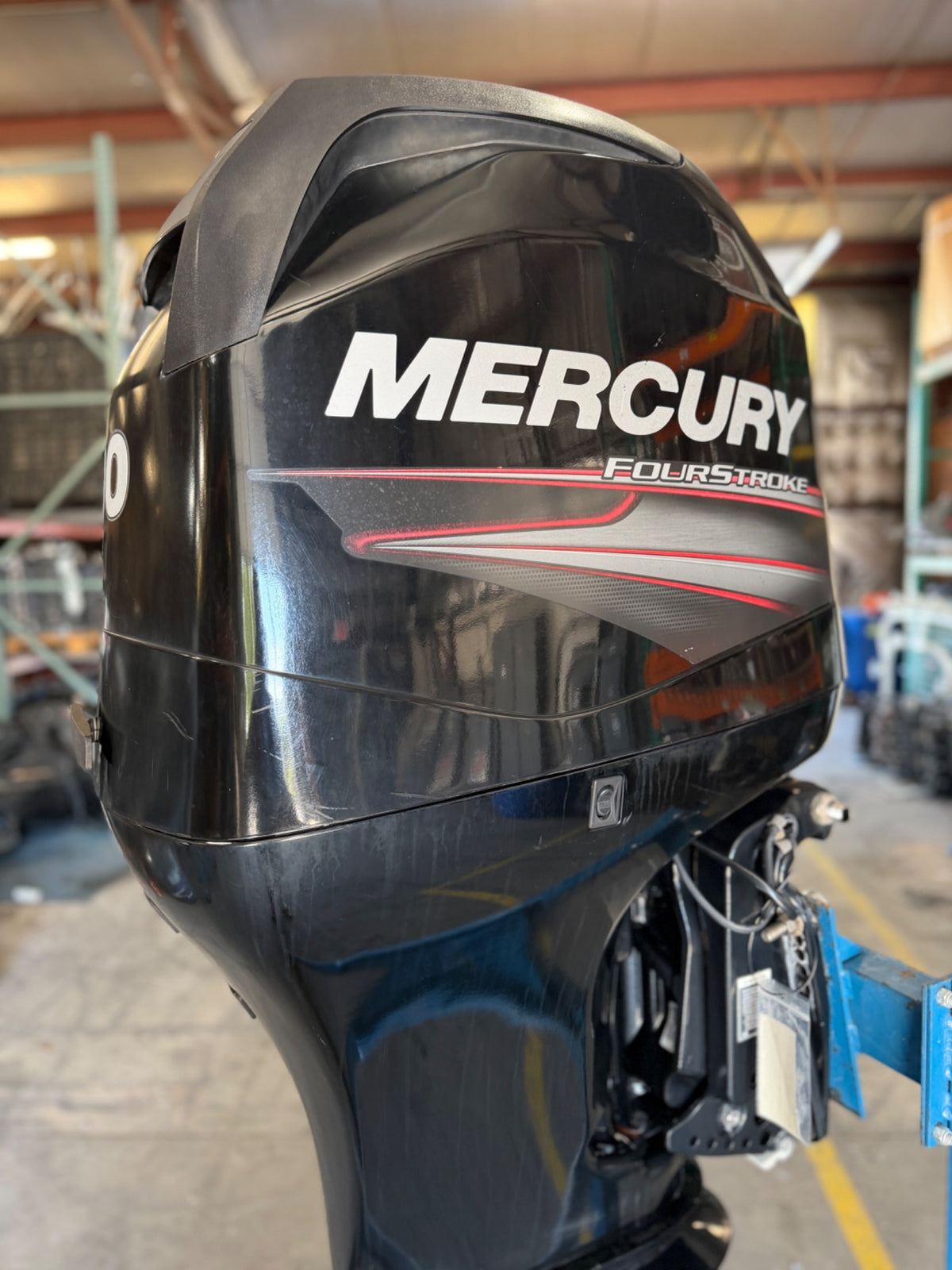 2013 Mercury 90HP 4 Stroke Outboard Engine W/ 20" Shaft 177 Hours