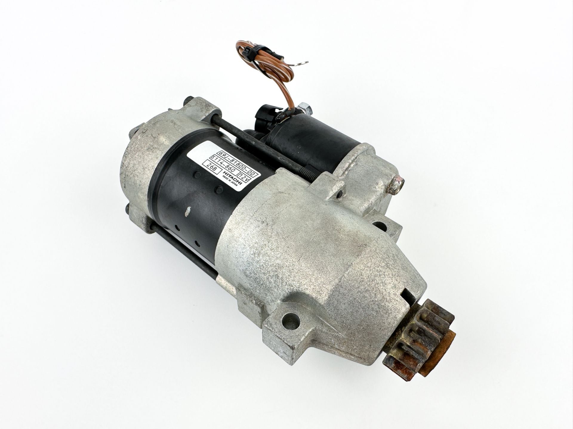 2003 Yamaha 225 HP 4 Stroke Outboard Starter Motor 69J-81800-00-00 OEM