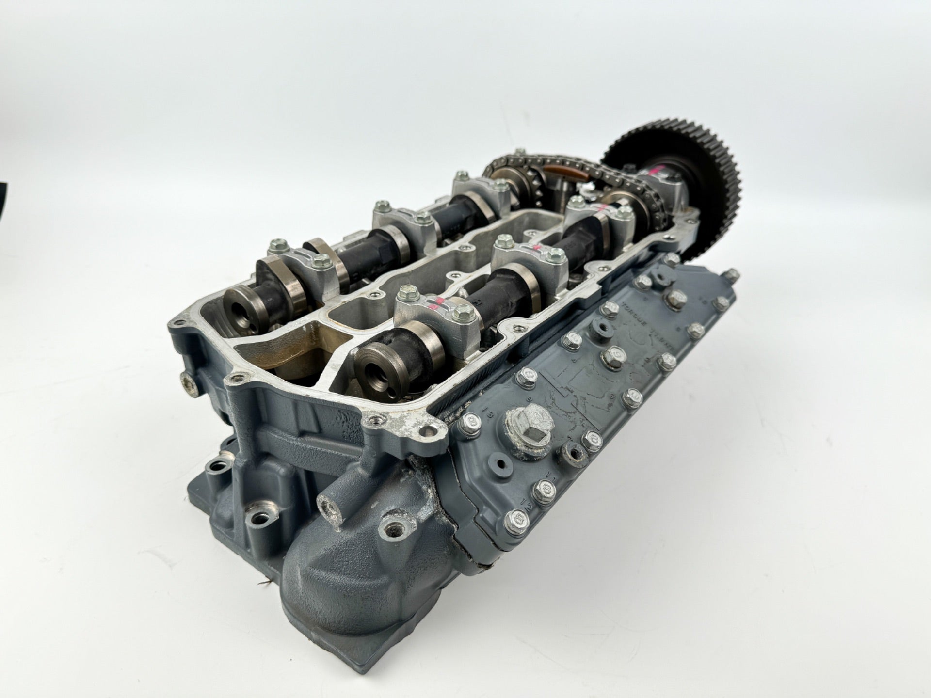 2004 Yamaha 200 HP 4 Stroke Outboard Port Cylinder Head 69J-W009C-02-1S OEM