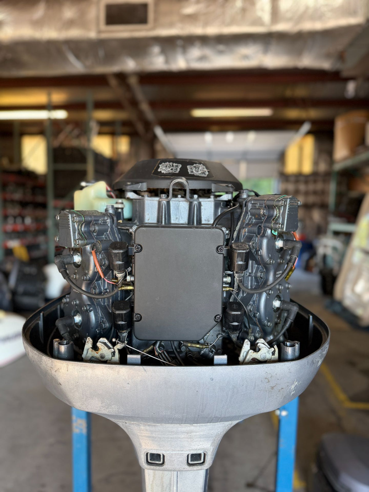 1997 Yamaha 130HP 2 Stroke Outboard Engine Carbureted 25" Shaft