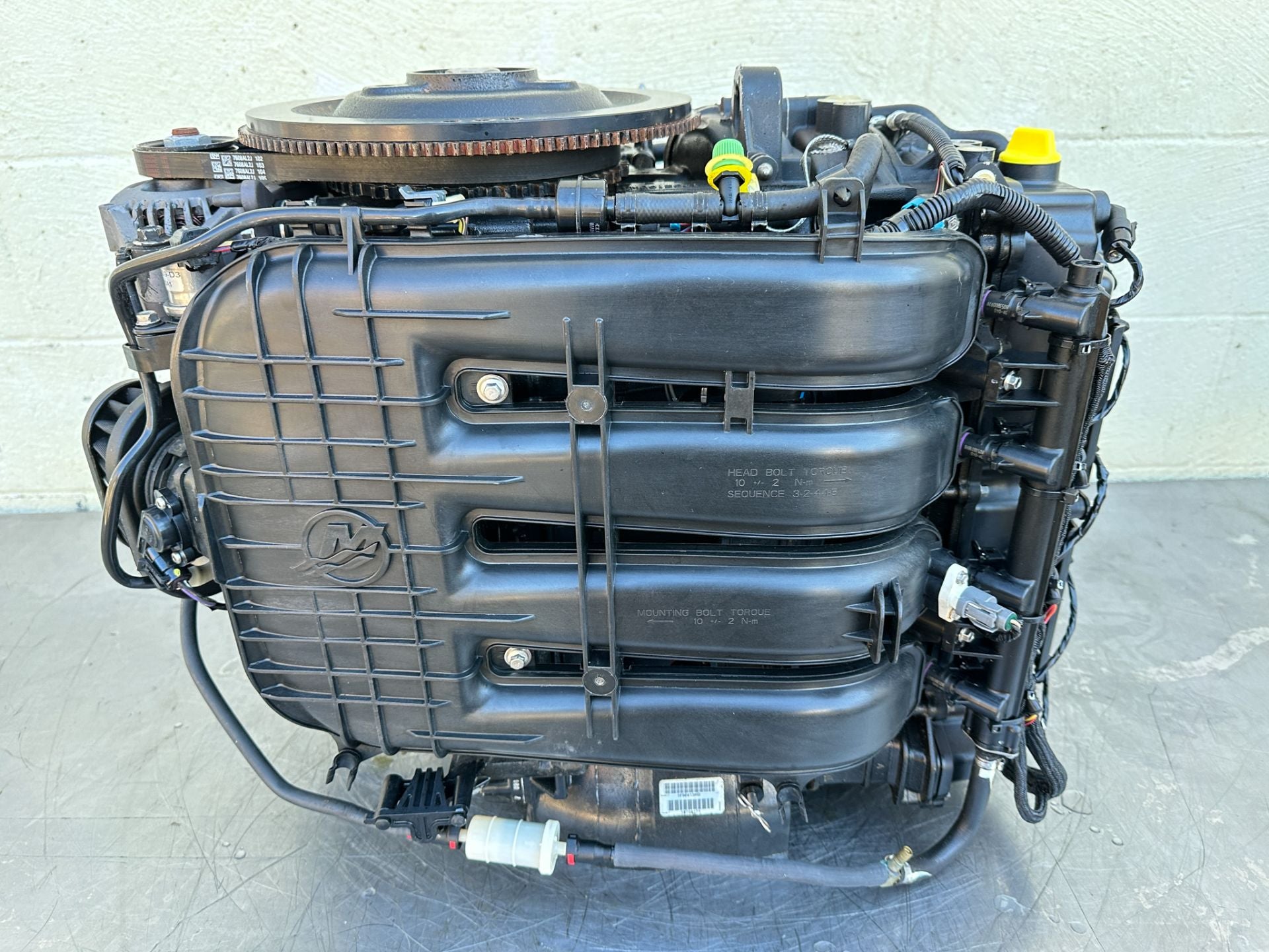 2008 Mercury 90HP 4 Stroke Outboard Powerhead Ready To Install 306 Hours